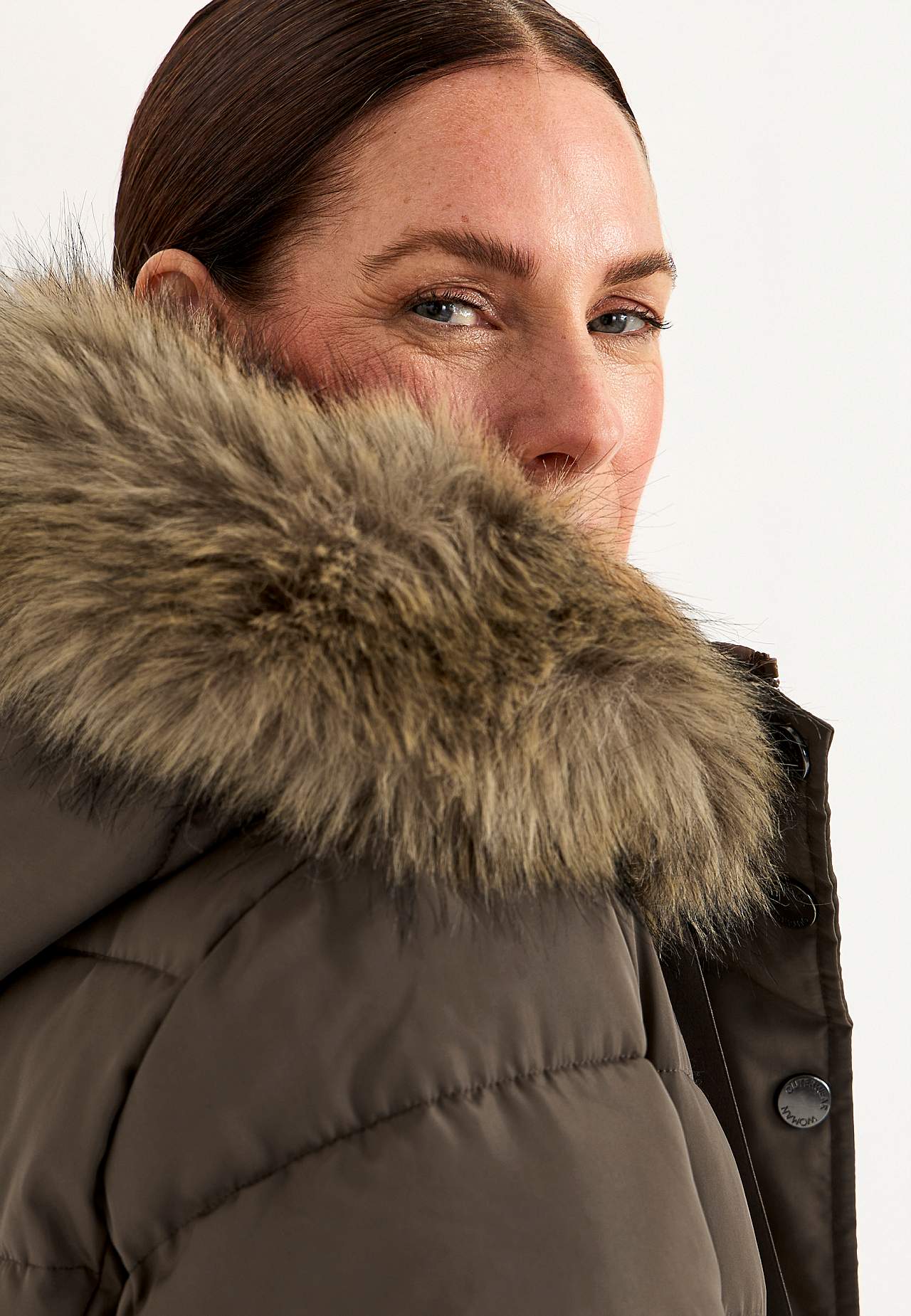 Warm gefütterte Jacke