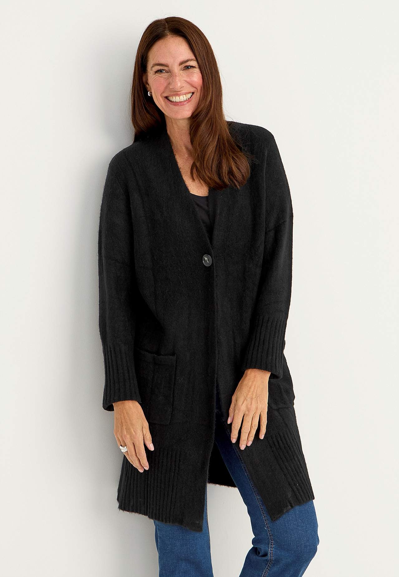 Weicher, langer Cardigan Harriet