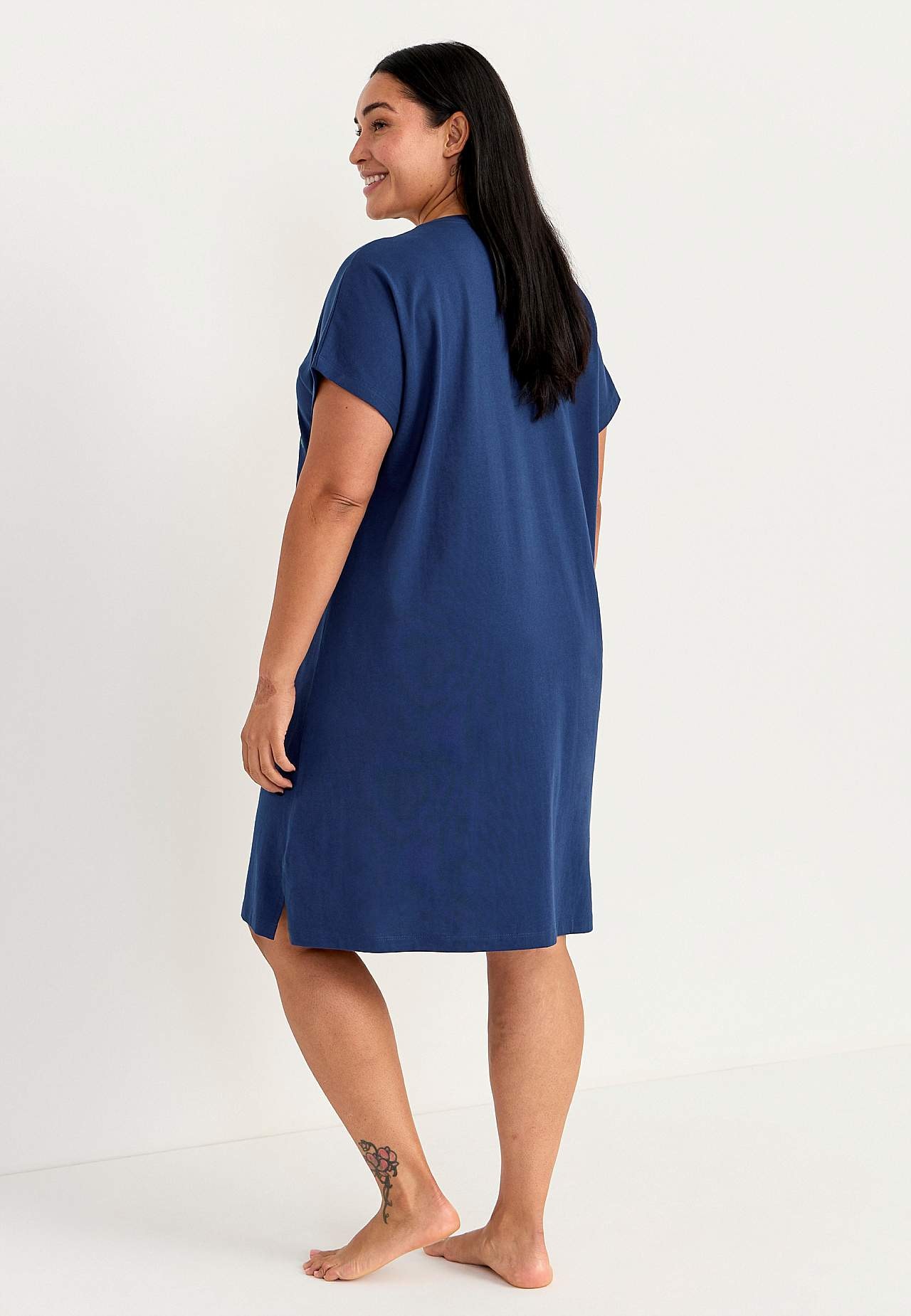 Nachtkleid mit Weihnachtsmotiv
