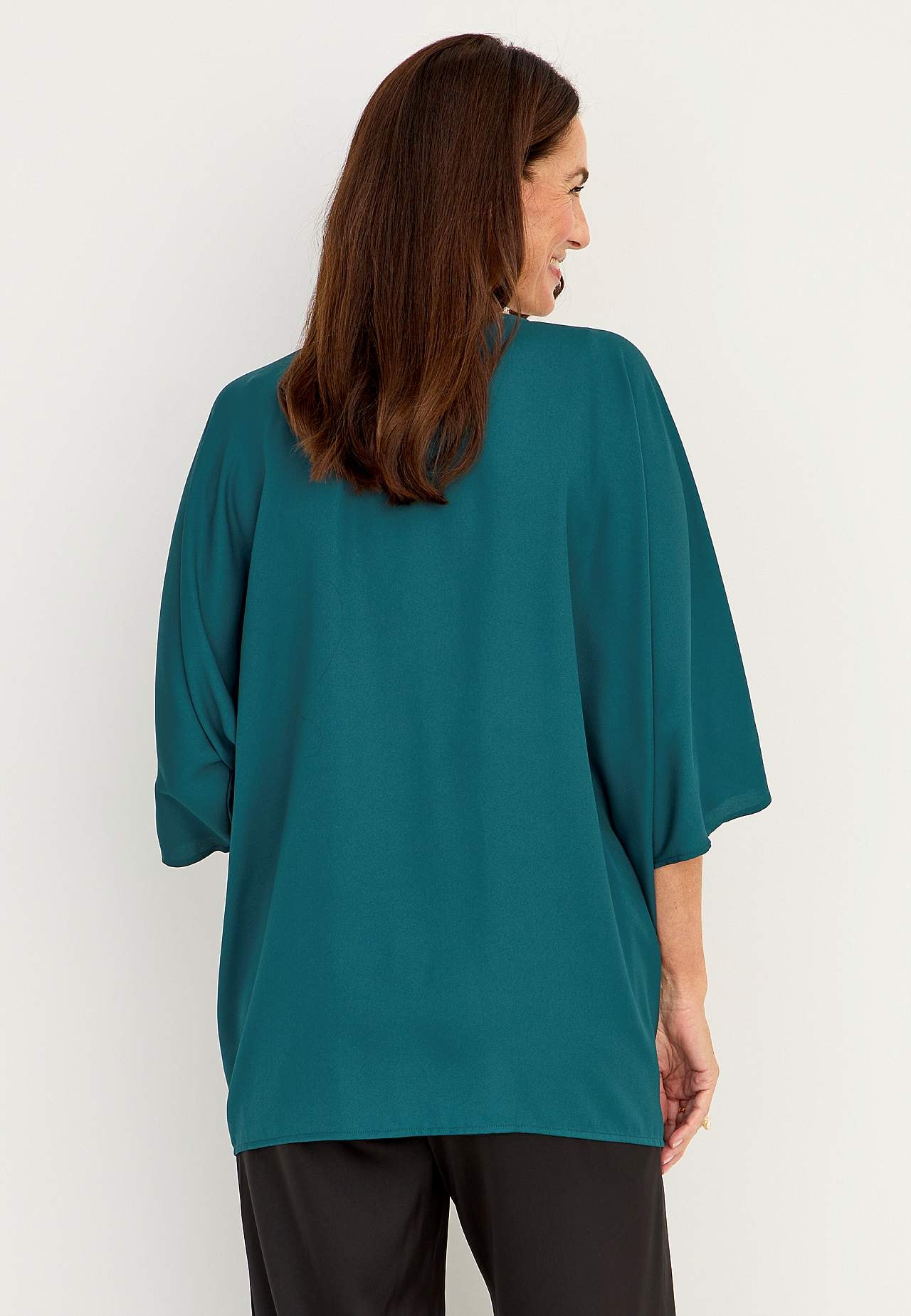 Party-Bluse mit verzierten Details
