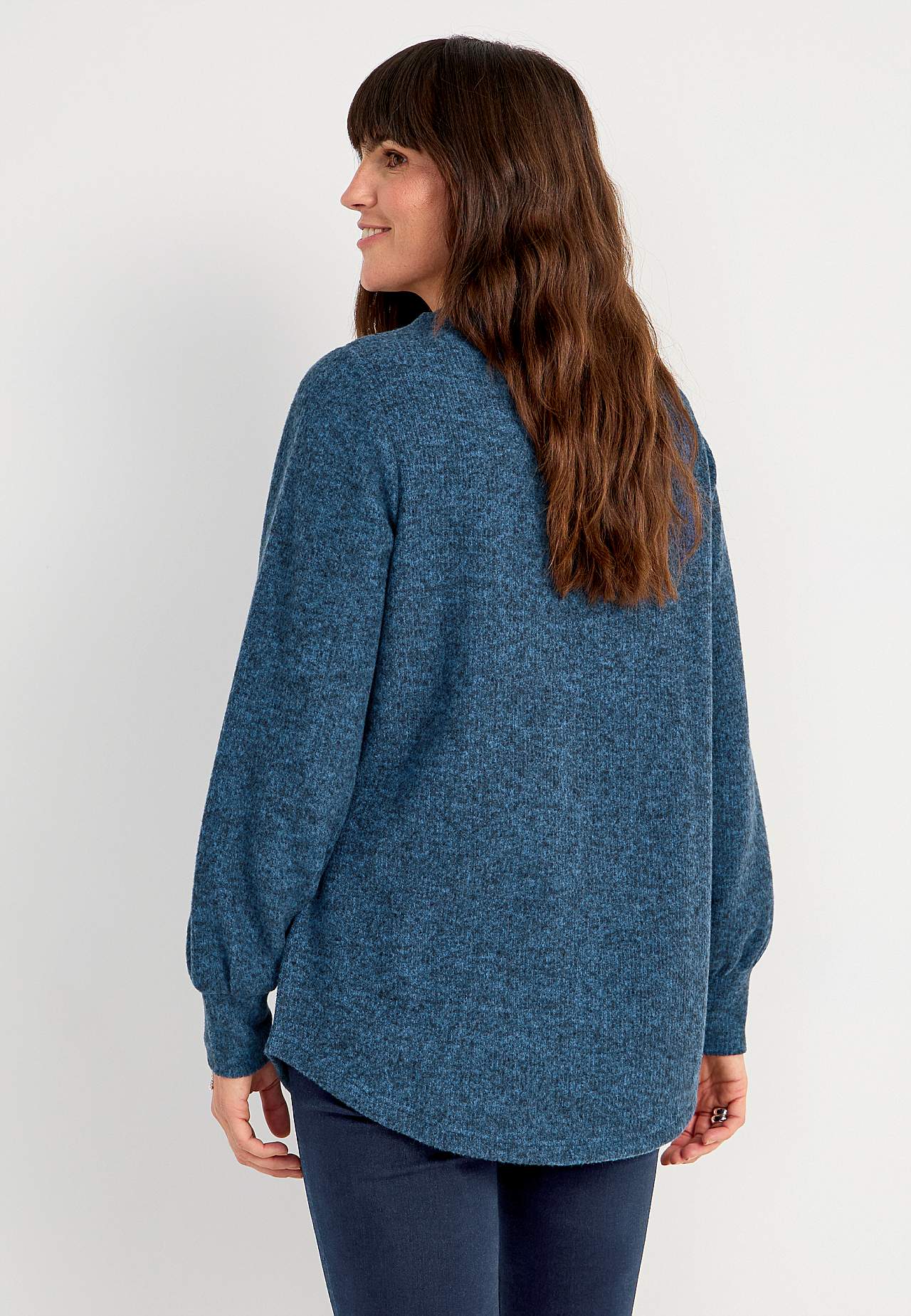 Gestrickter, weicher Pullover