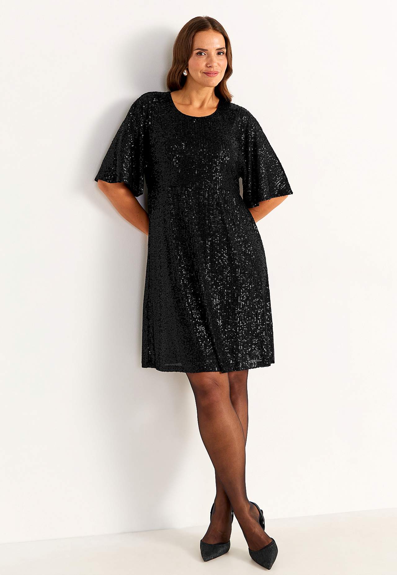 Luxuriöses Paillettenkleid