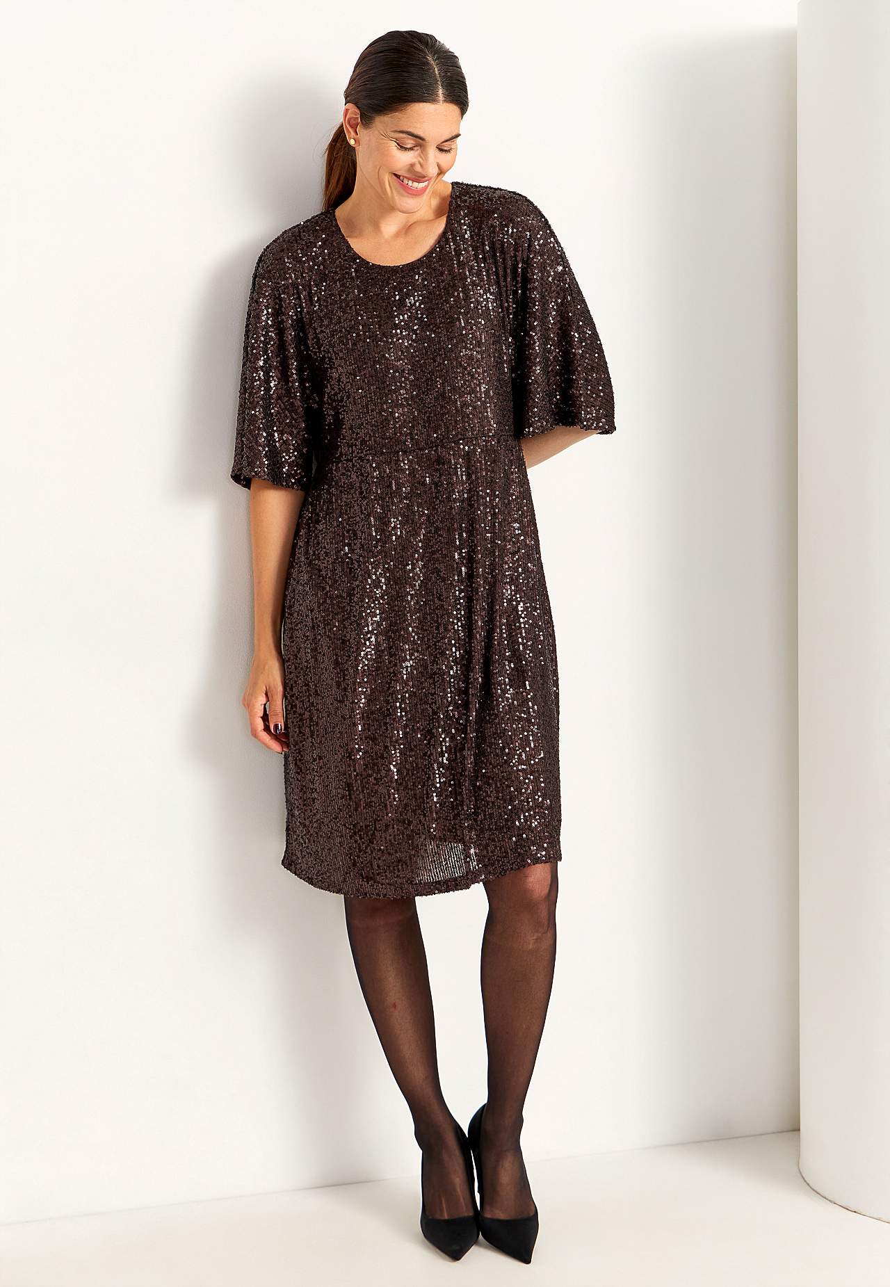 Luxuriöses Paillettenkleid