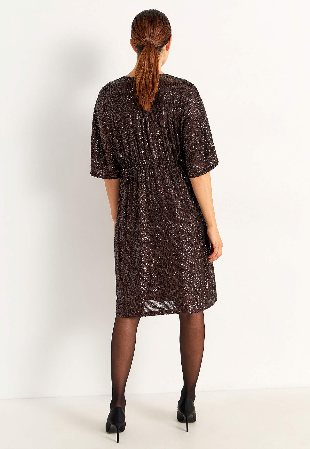 Luxuriöses Paillettenkleid