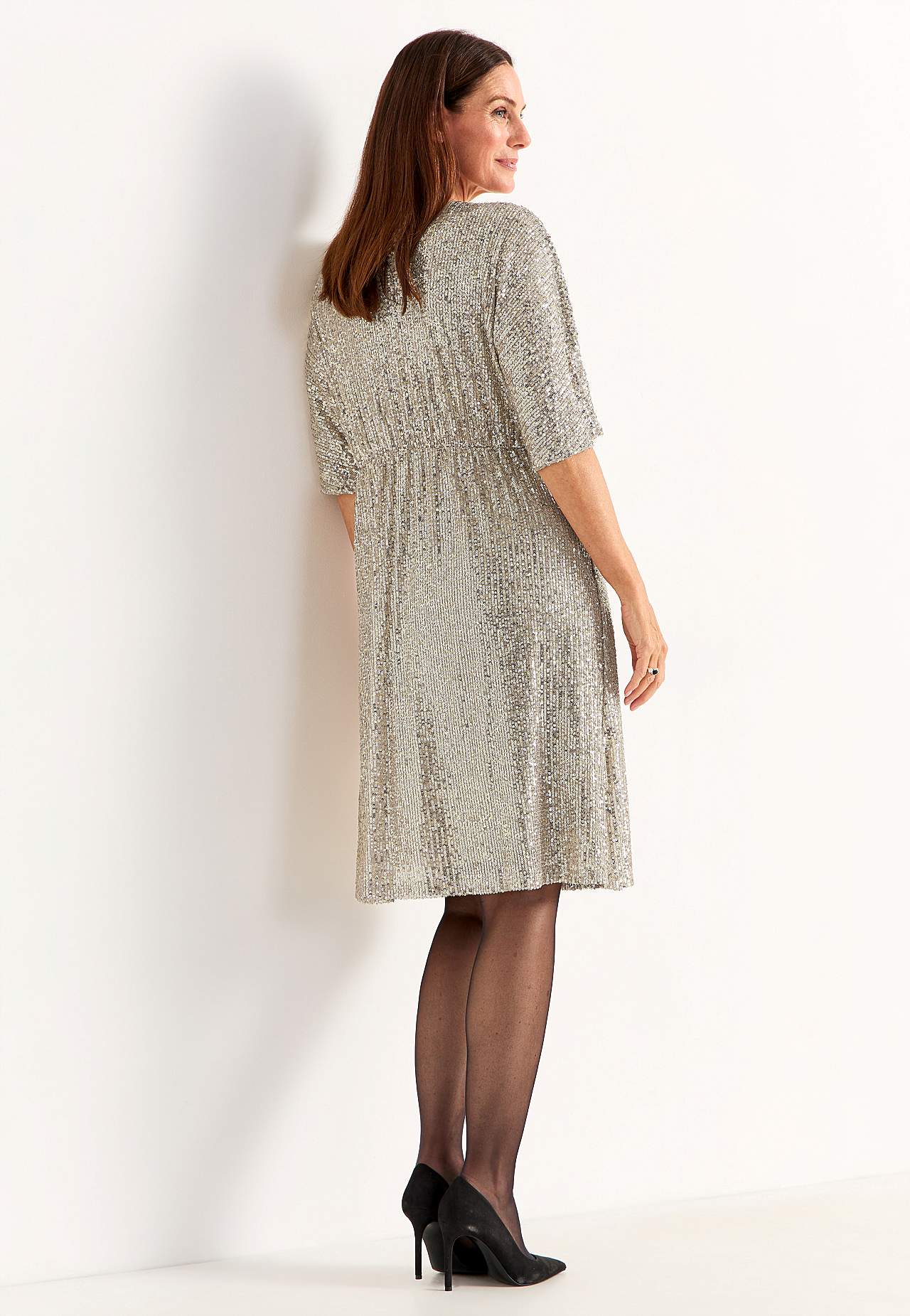 Luxuriöses Paillettenkleid