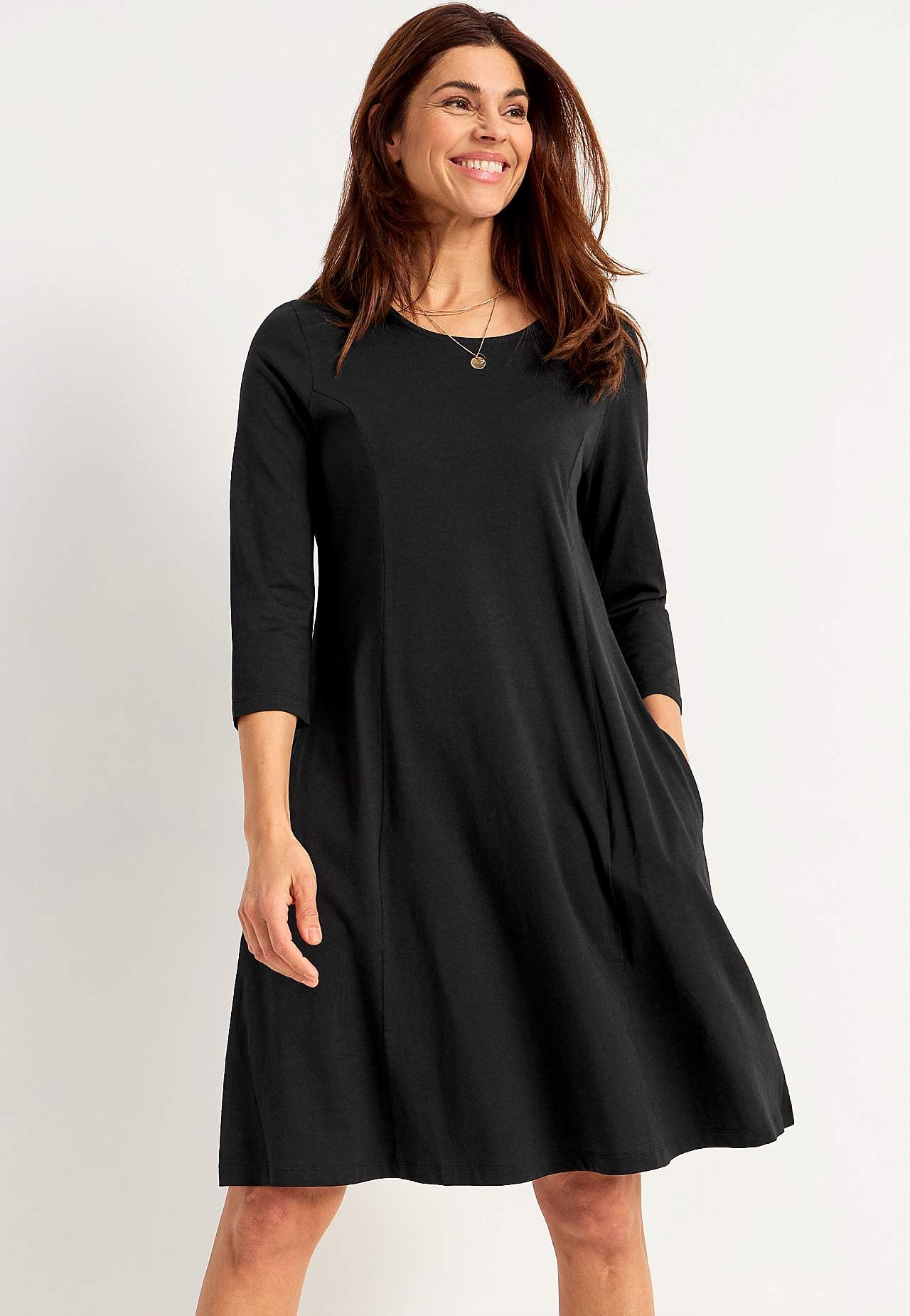 Jerseykleid mit Taschen Amelie