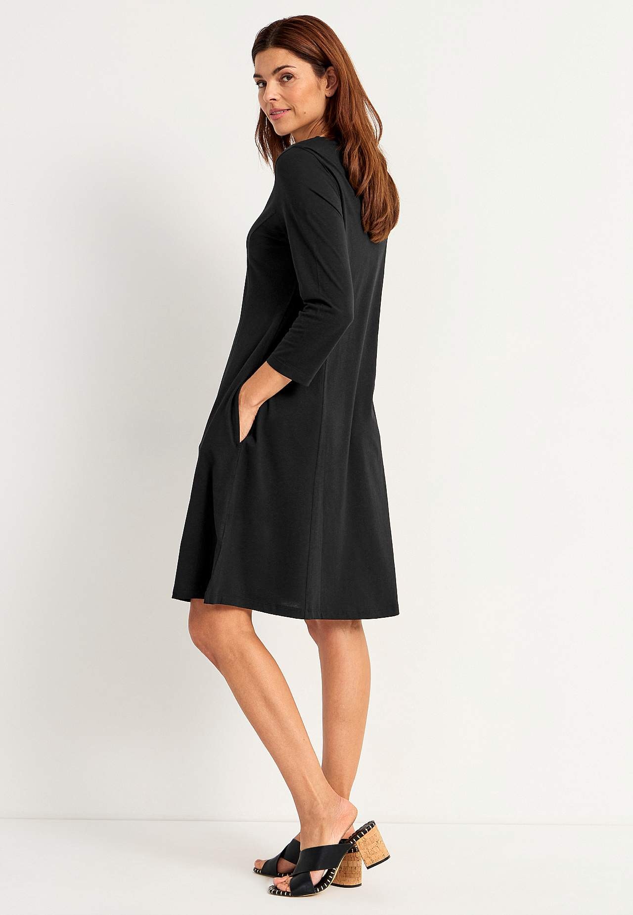 Jerseykleid mit Taschen Amelie