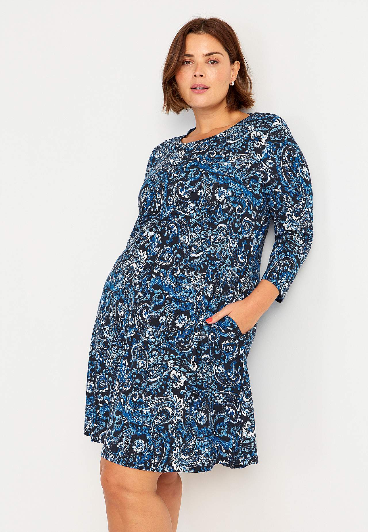 Jerseykleid mit Taschen Amelie