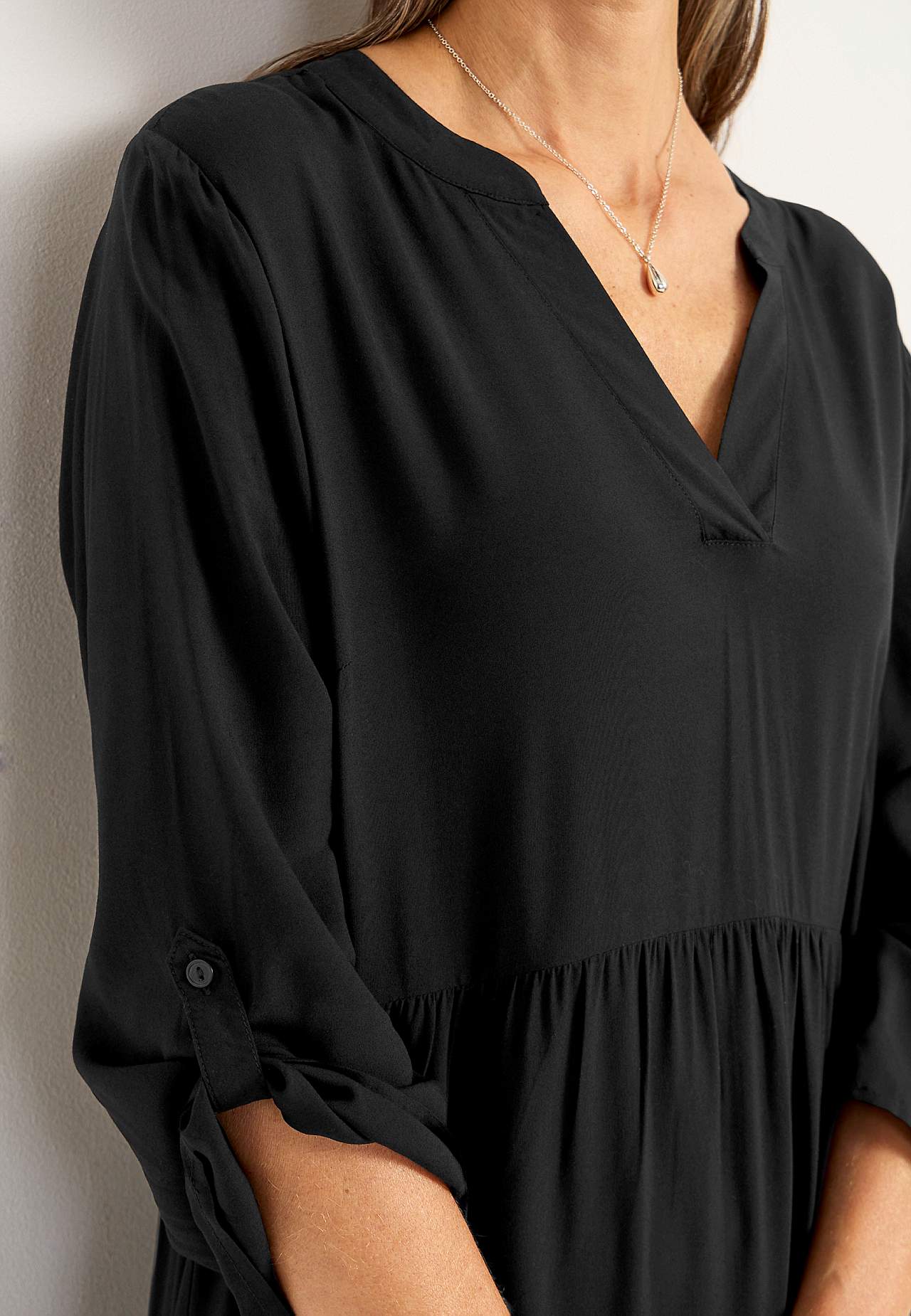 Kleid mit Volants