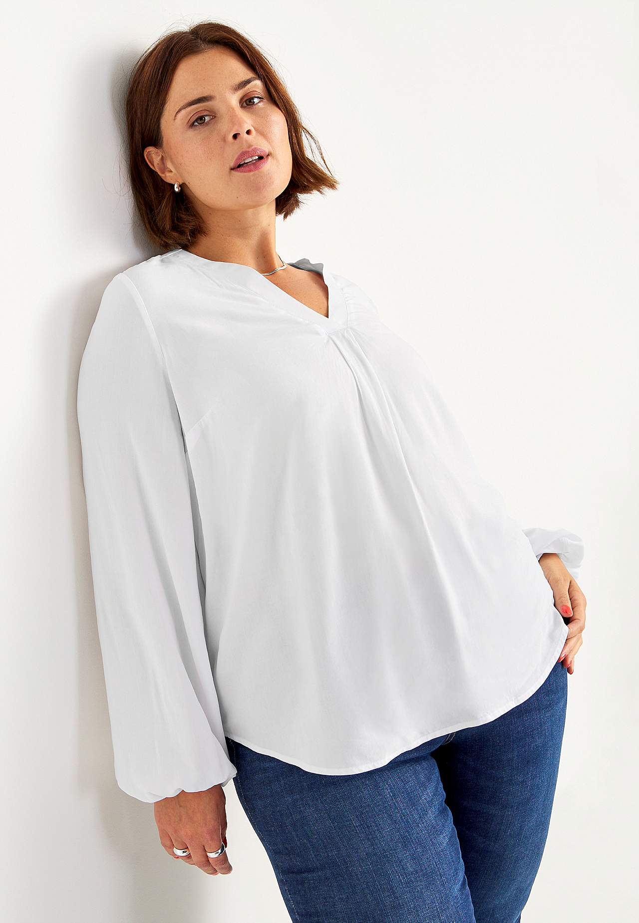 Langärmlige Bluse