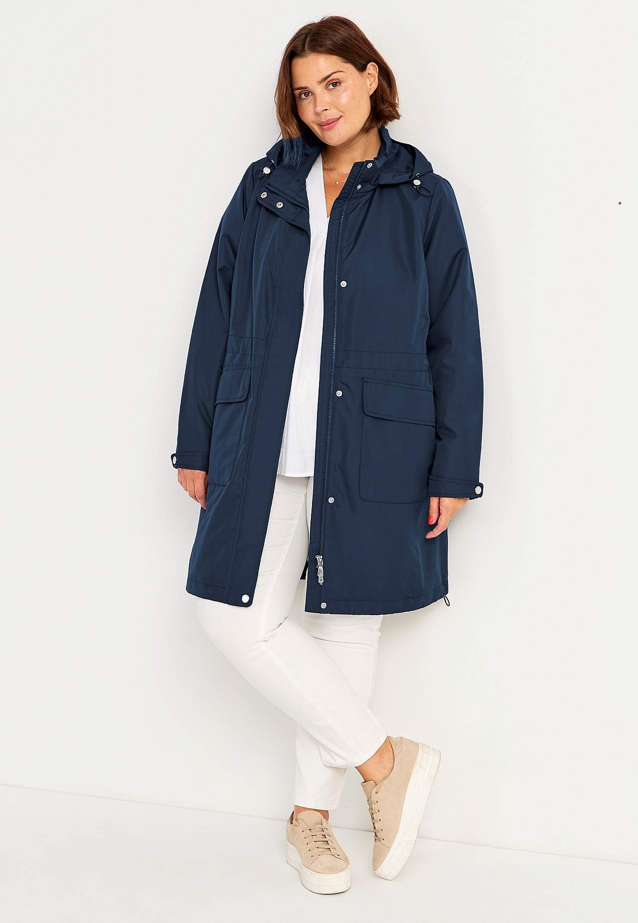 Stylische Parka