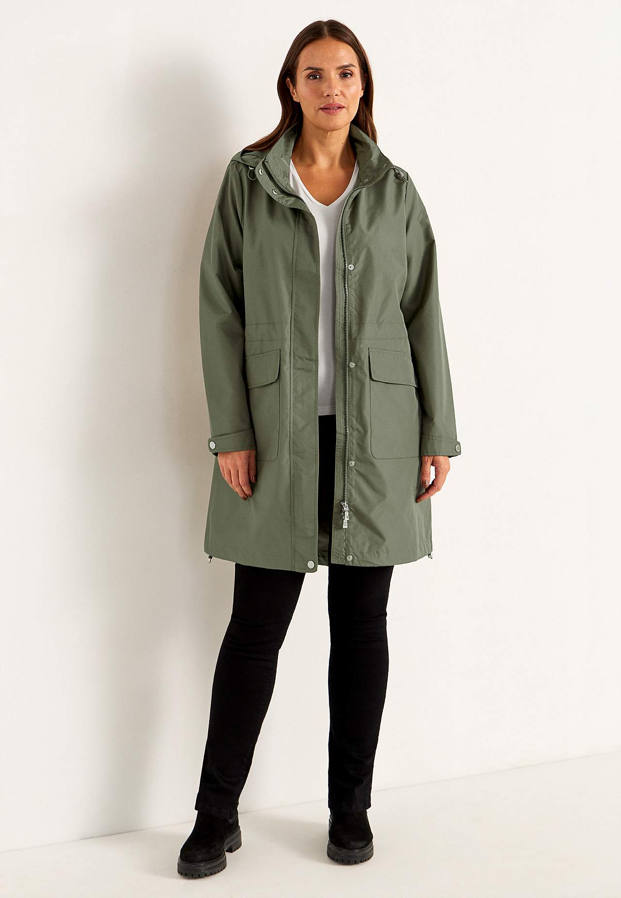 Stylische Parka