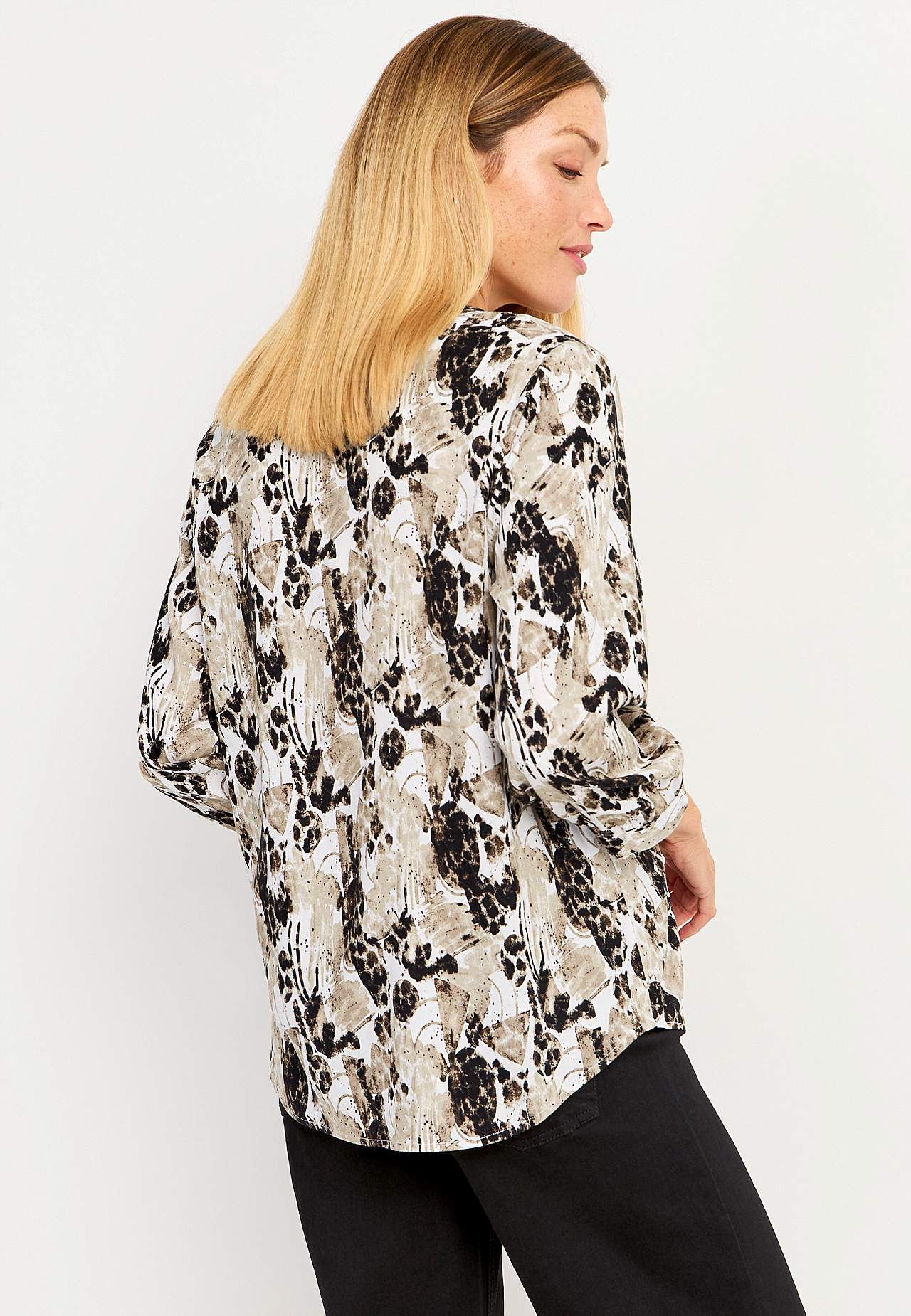Bluse mit Taschen Marlene