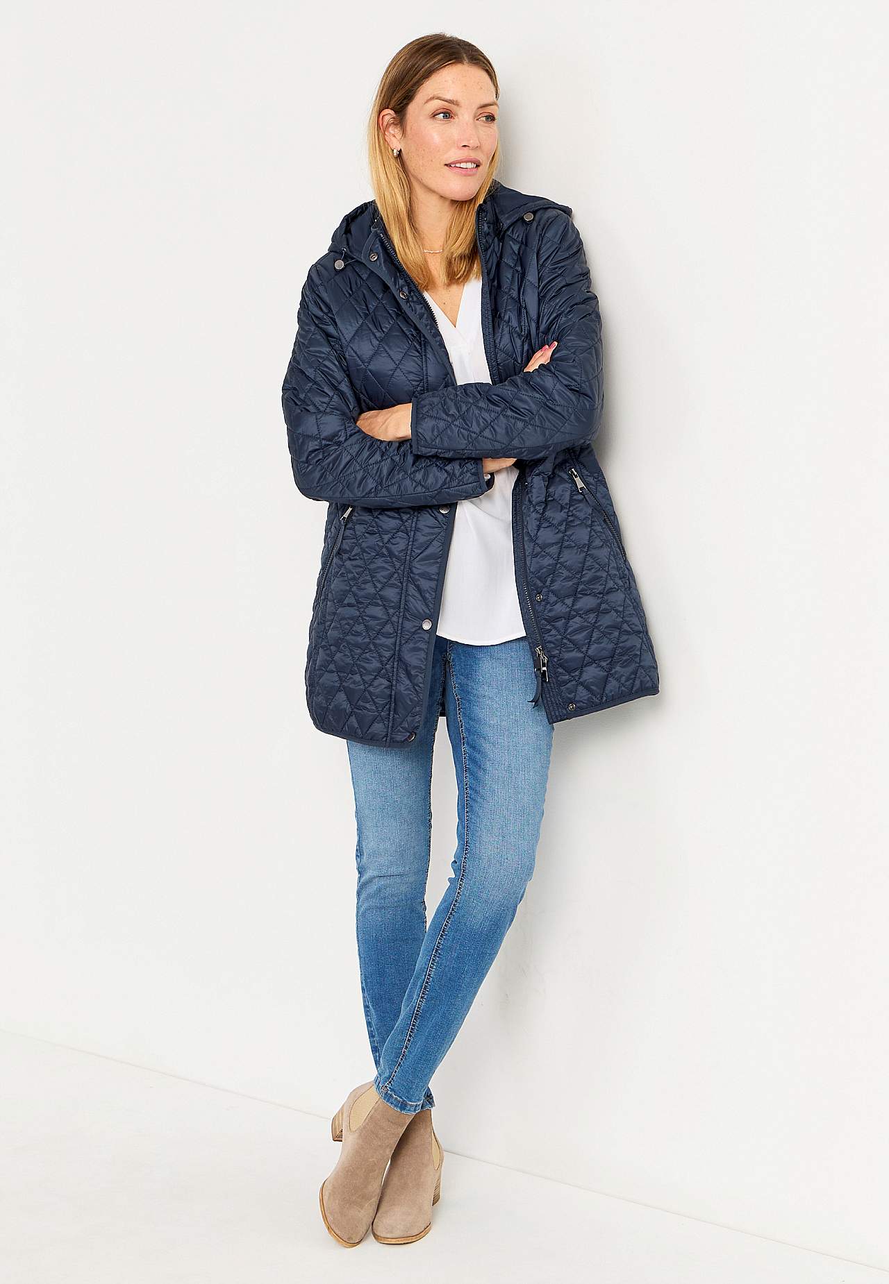 Gesteppte Jacke