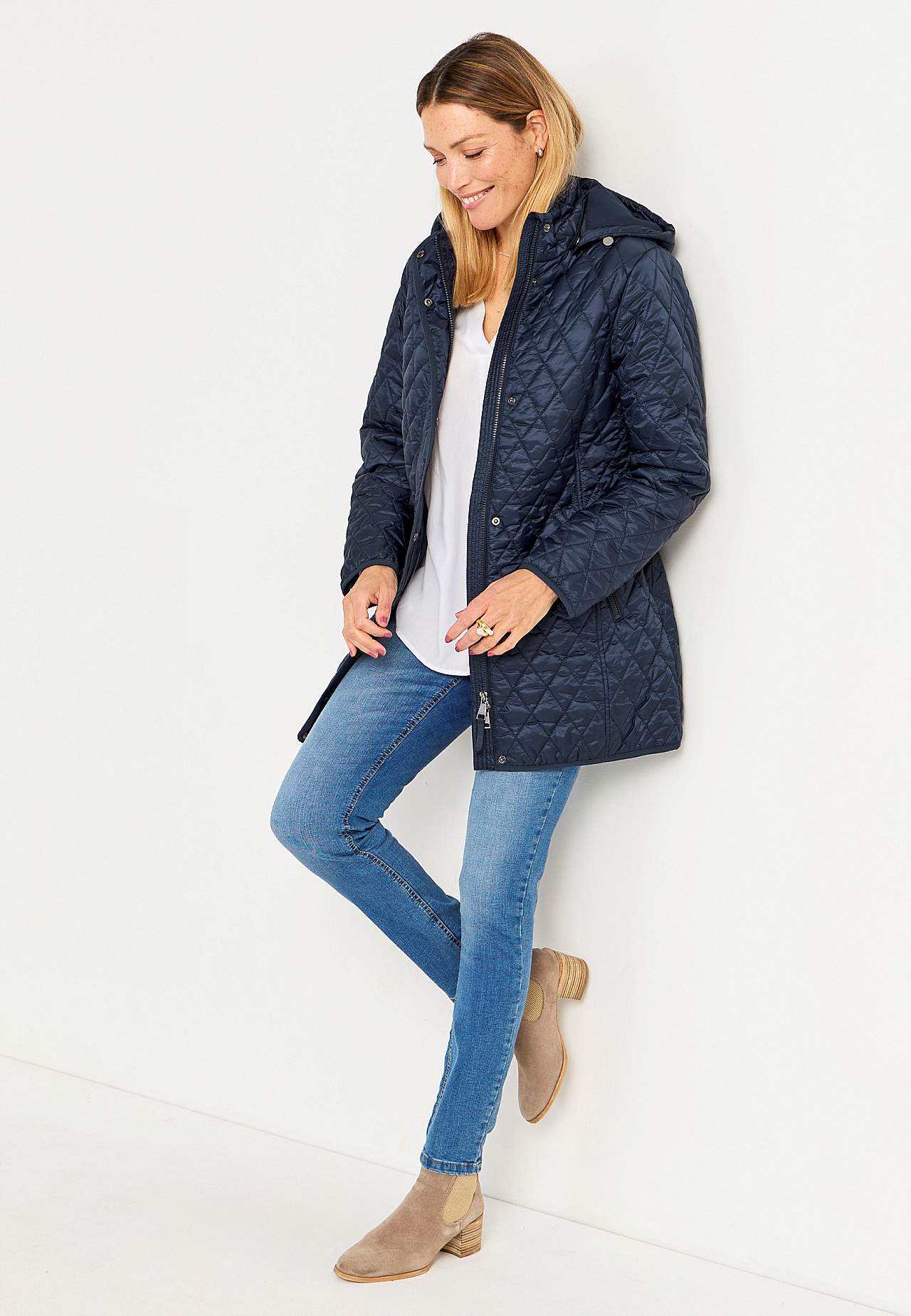 Gesteppte Jacke