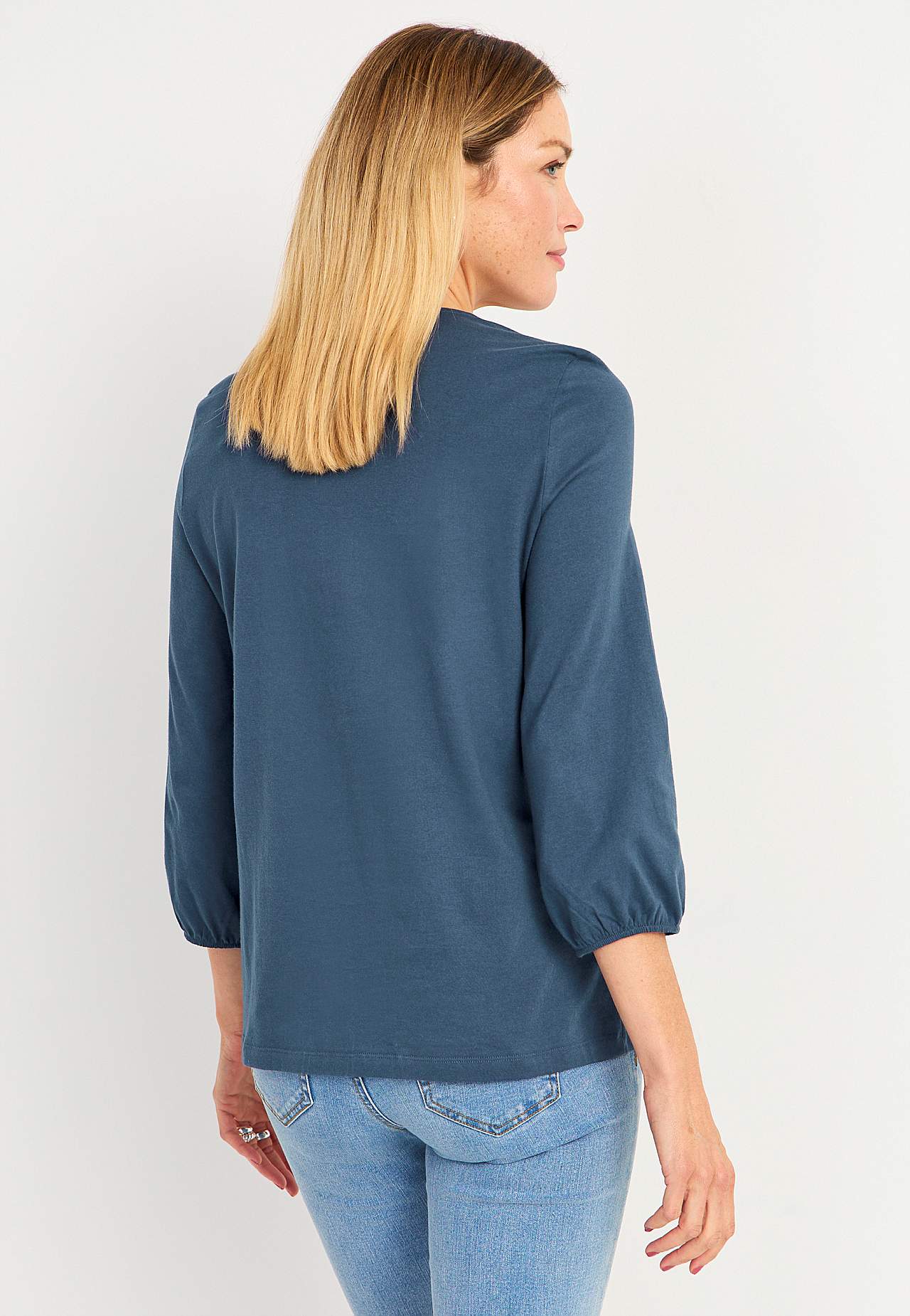 Jersey-Top mit Spitze Grace