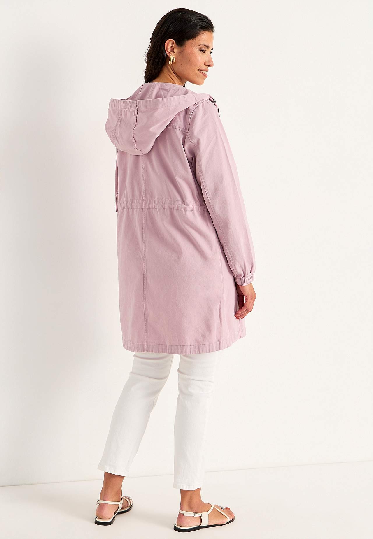 Parka mit Stickerei