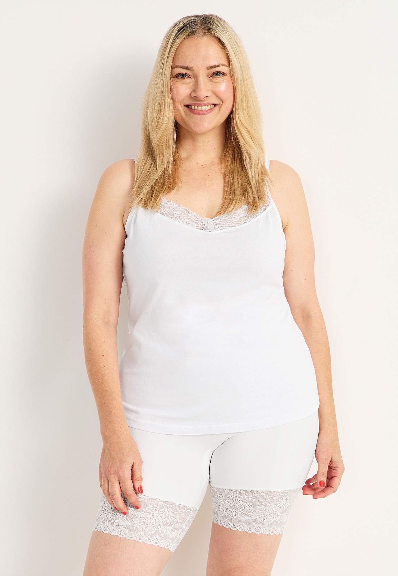 Tanktop aus Baumwolle Linnea