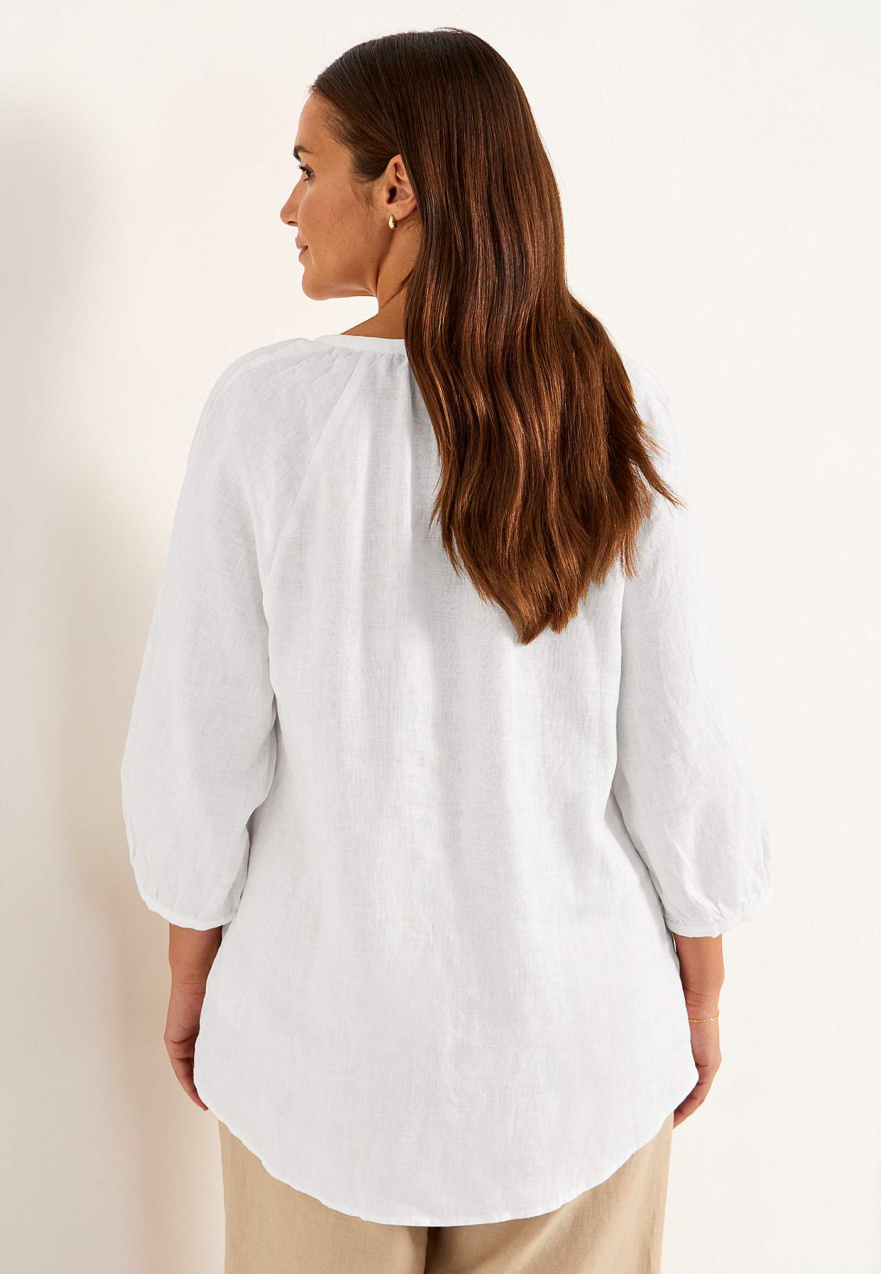 Leinen-Bluse Premium