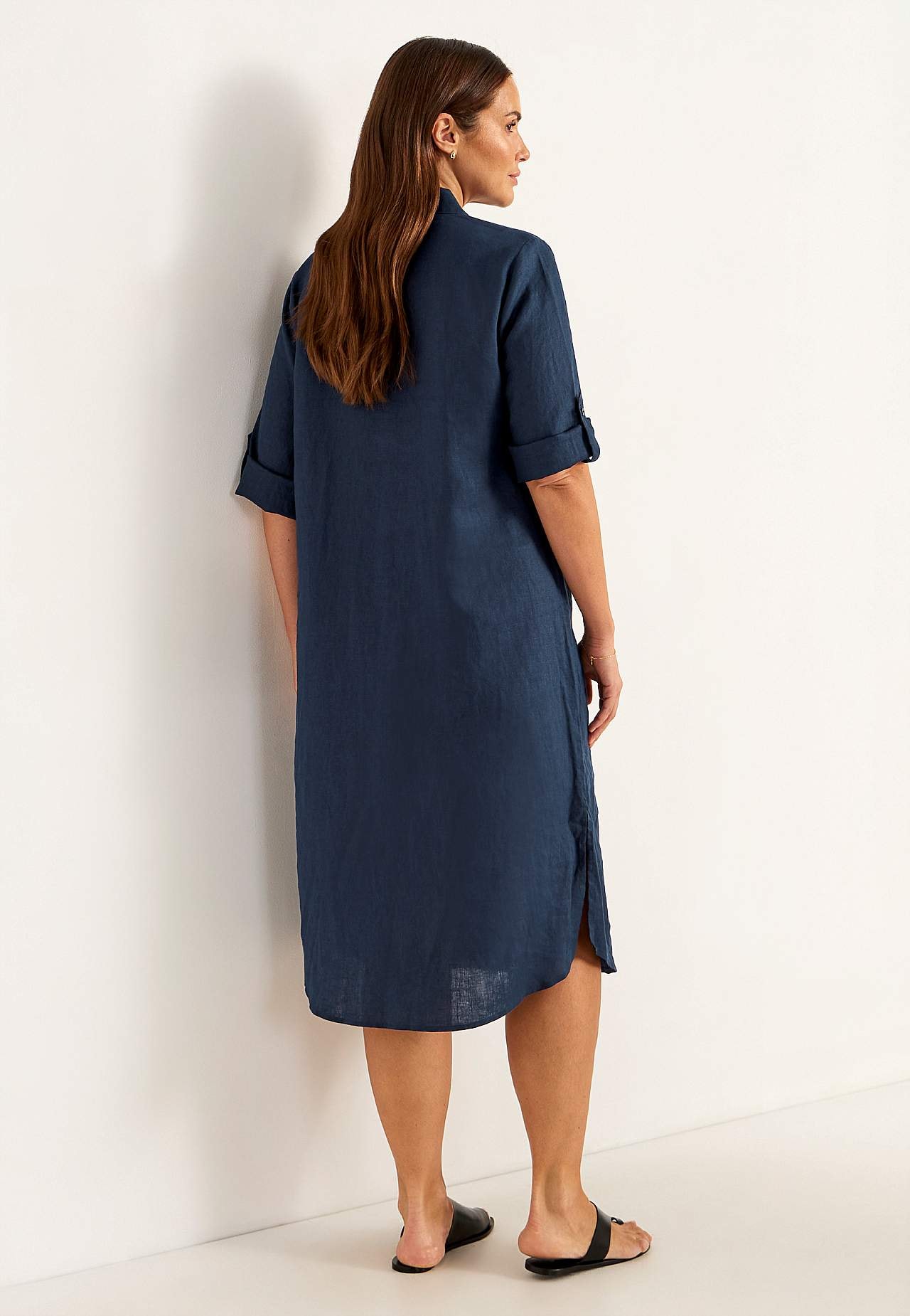 Hemdkleid Premium aus Flachs