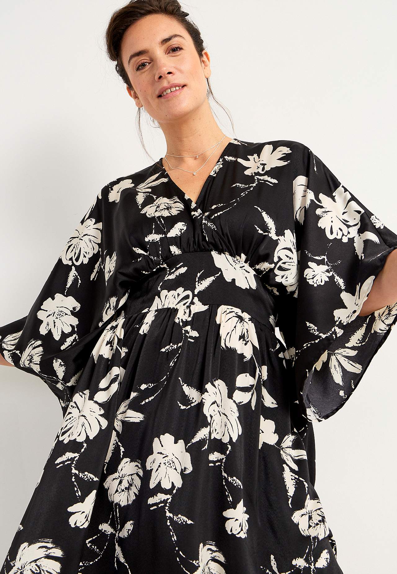Blumiges Maxikleid Marbella
