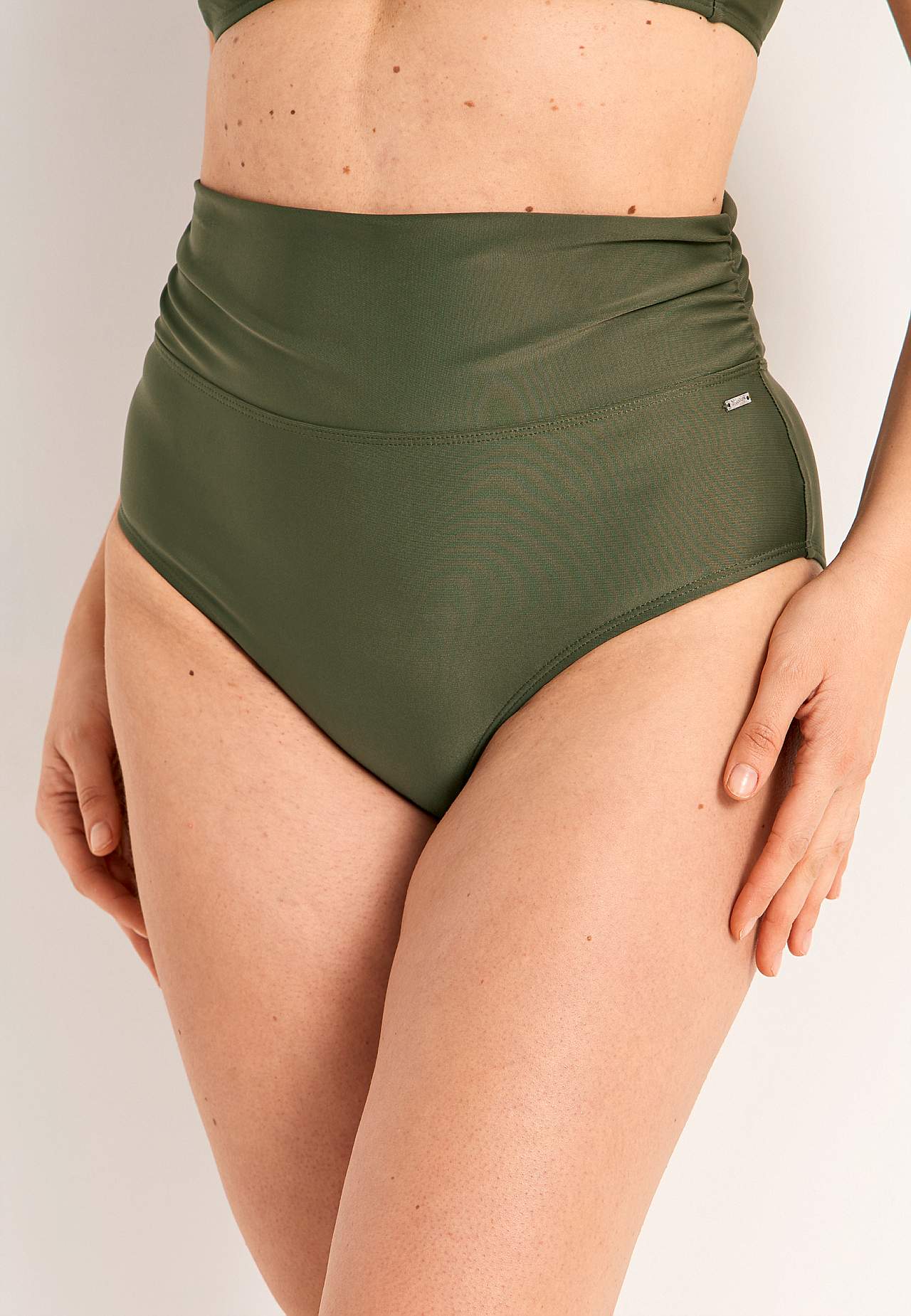 Bikinihöschen mit faltbarer Kante in der Taille Amalfi