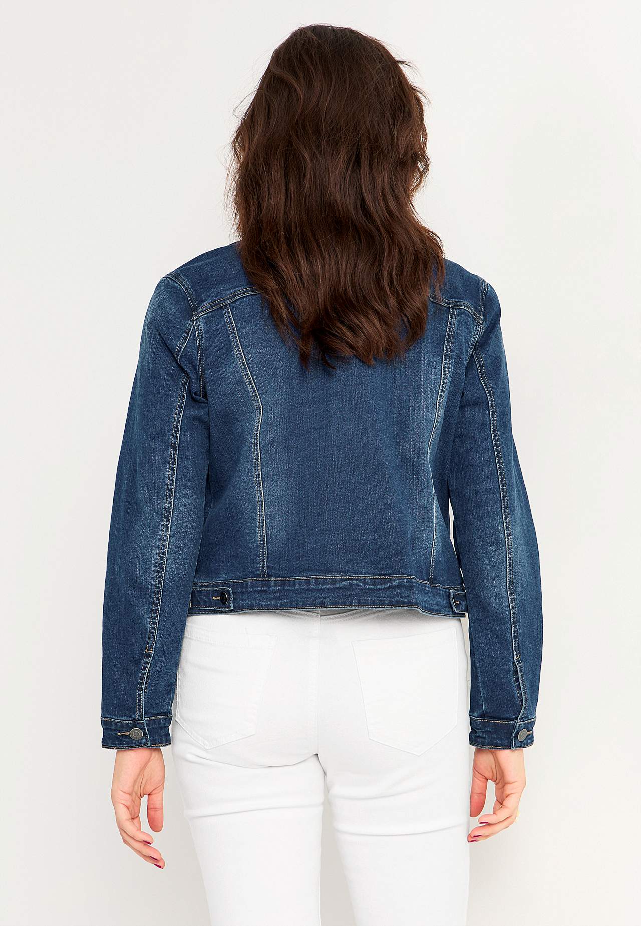 Jeansjacke mit Stretch