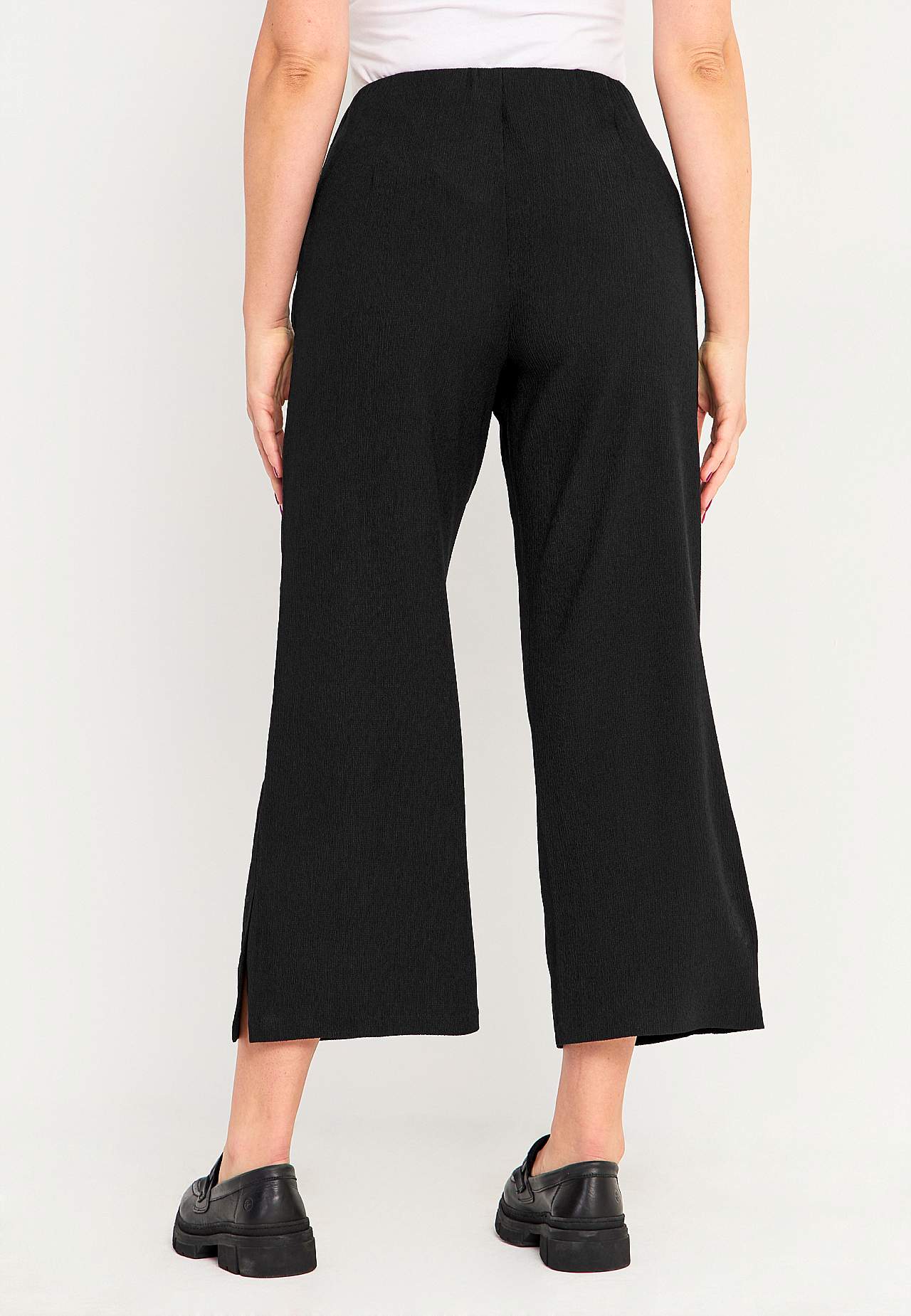 Jerseyhose mit Strukturmuster