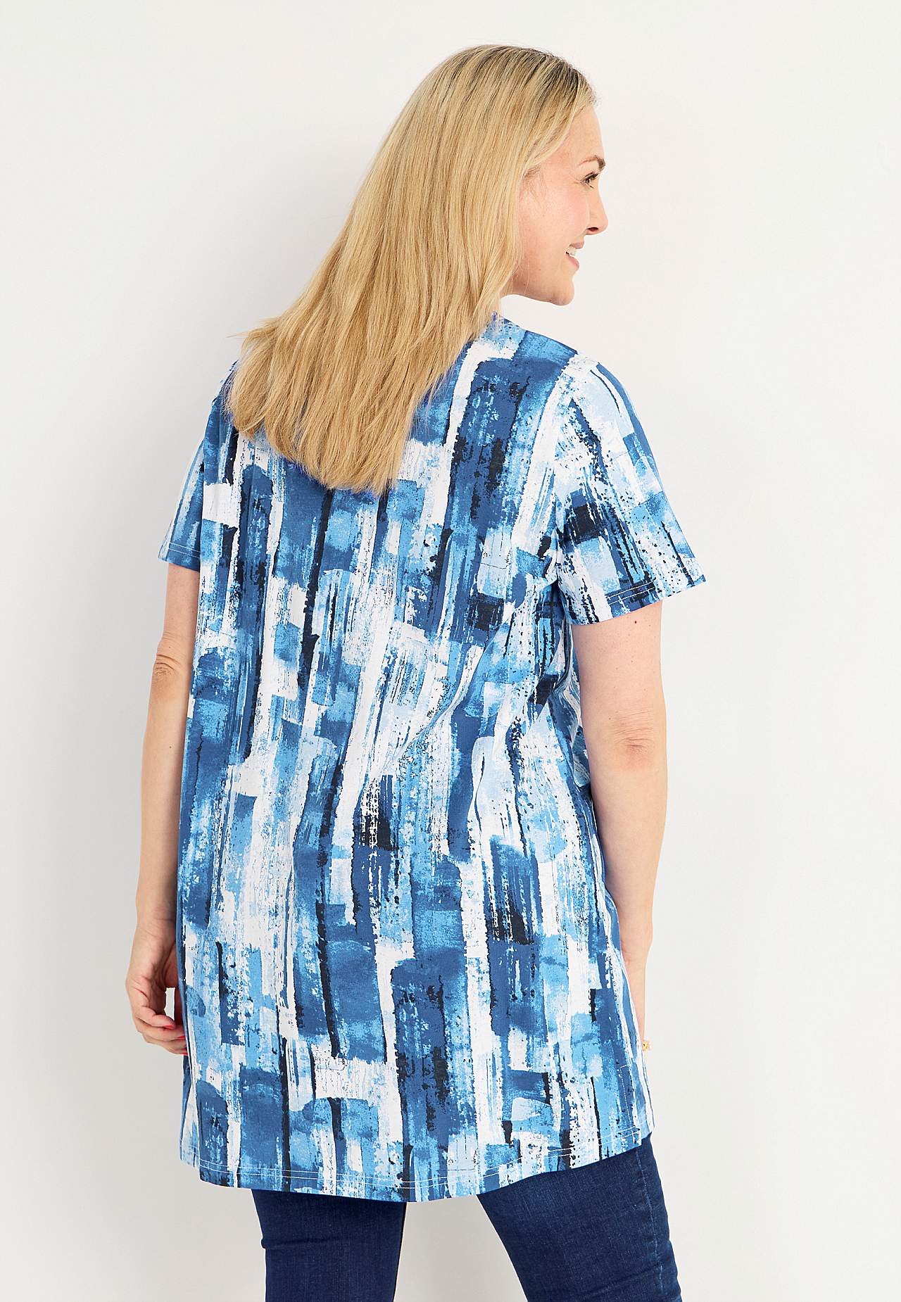 Kurzärmlige Jersey-Tunika Bigitta 2er-Pack