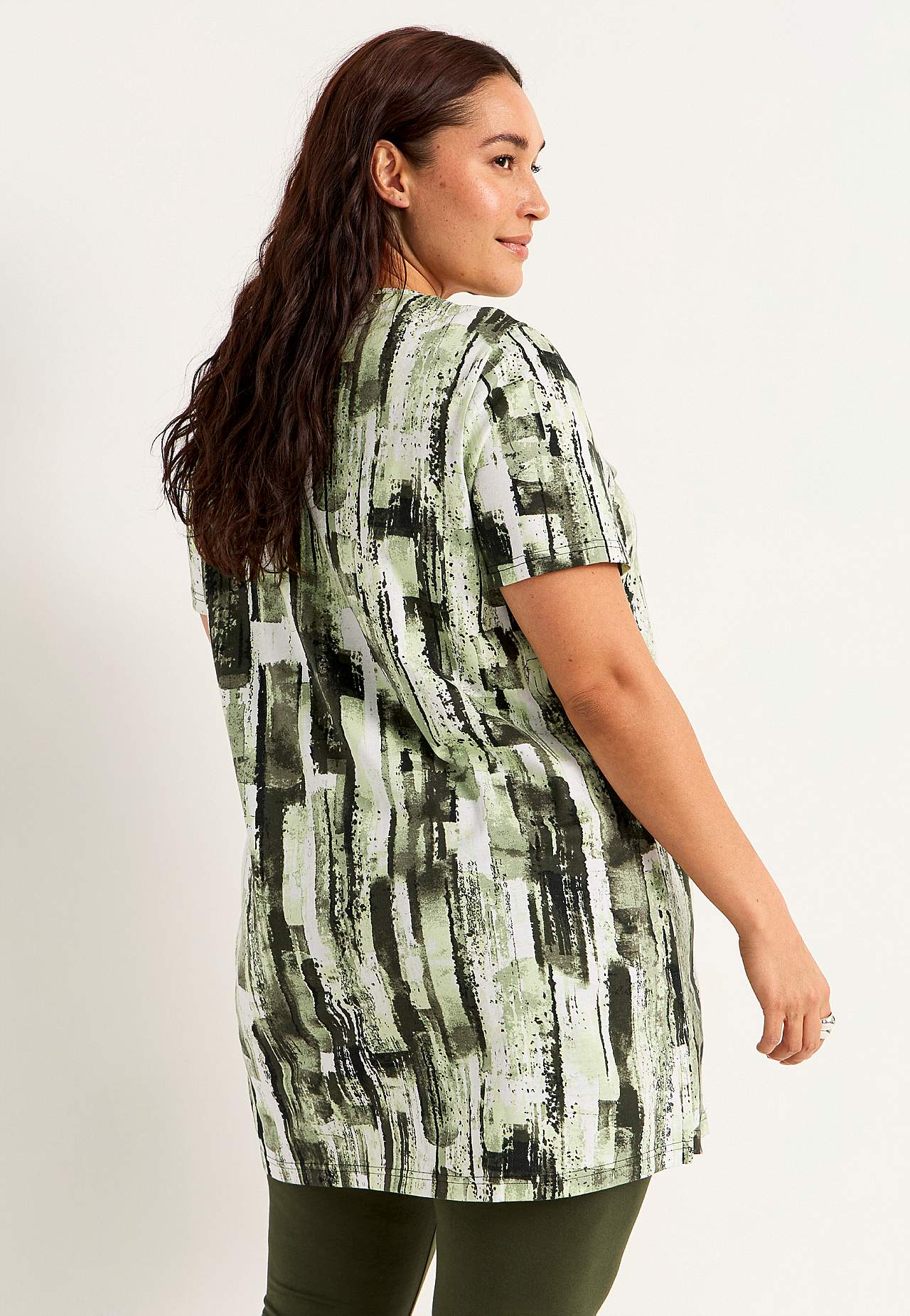 Kurzärmlige Jersey-Tunika Bigitta 2er-Pack