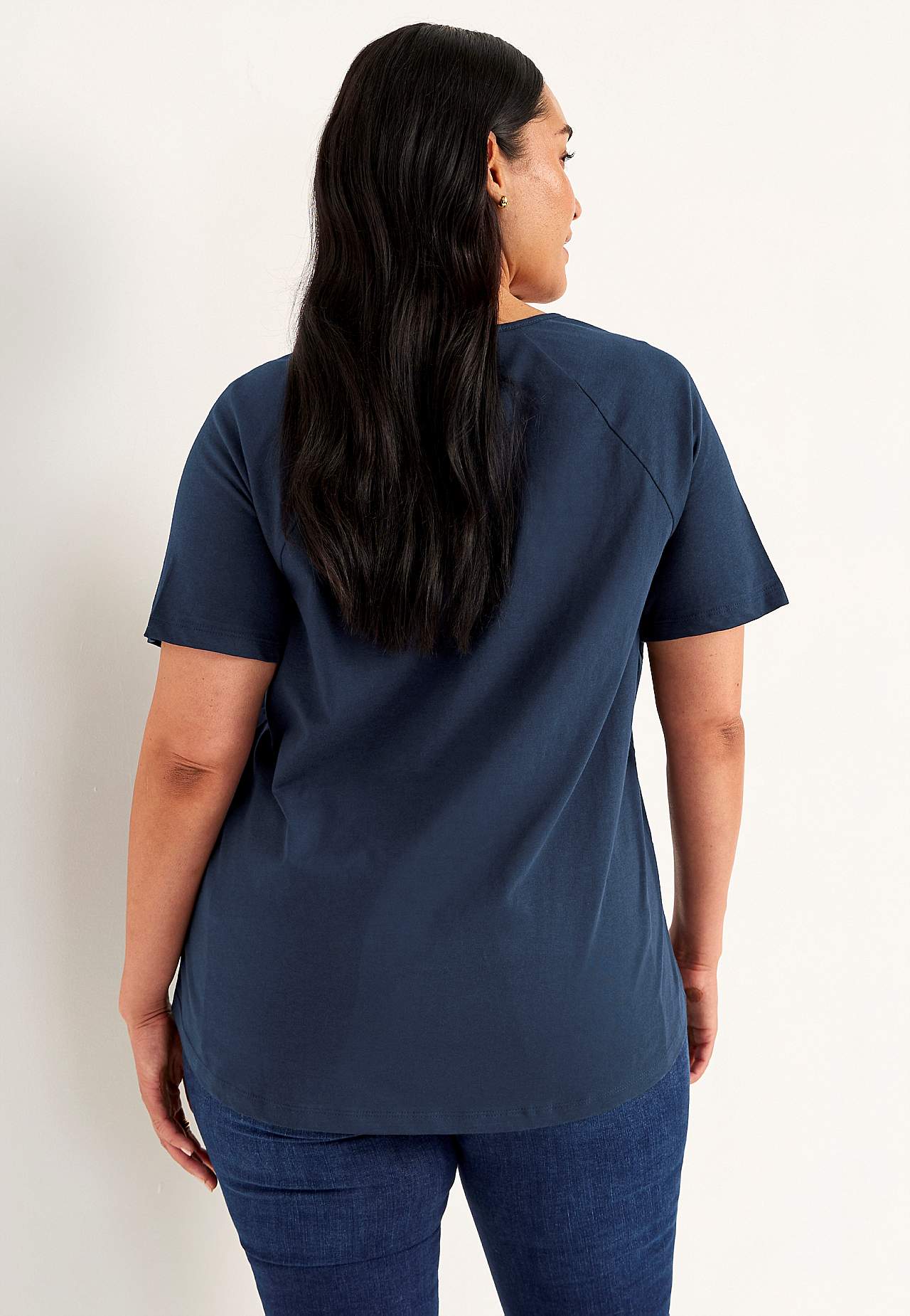 Jersey-Top mit Raglanärmel Alex 2er-Pack