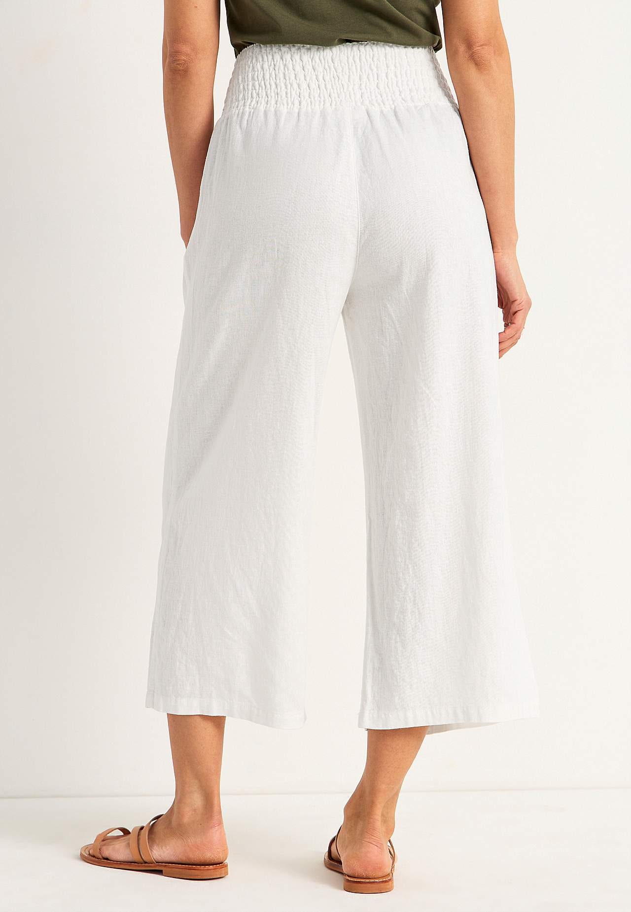 Culotte aus Leinen-Mix Lisette