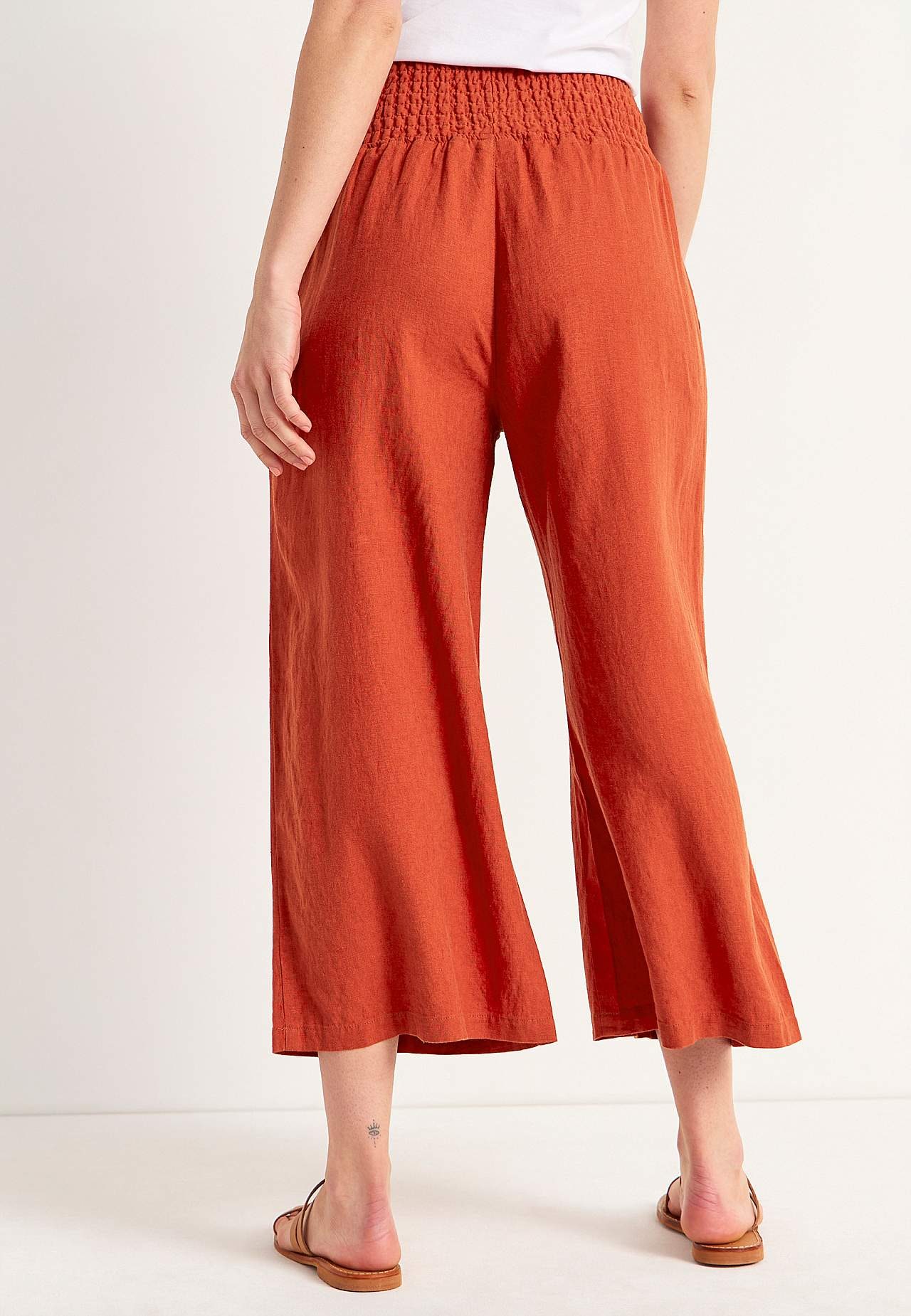 Culotte aus Leinen-Mix Lisette