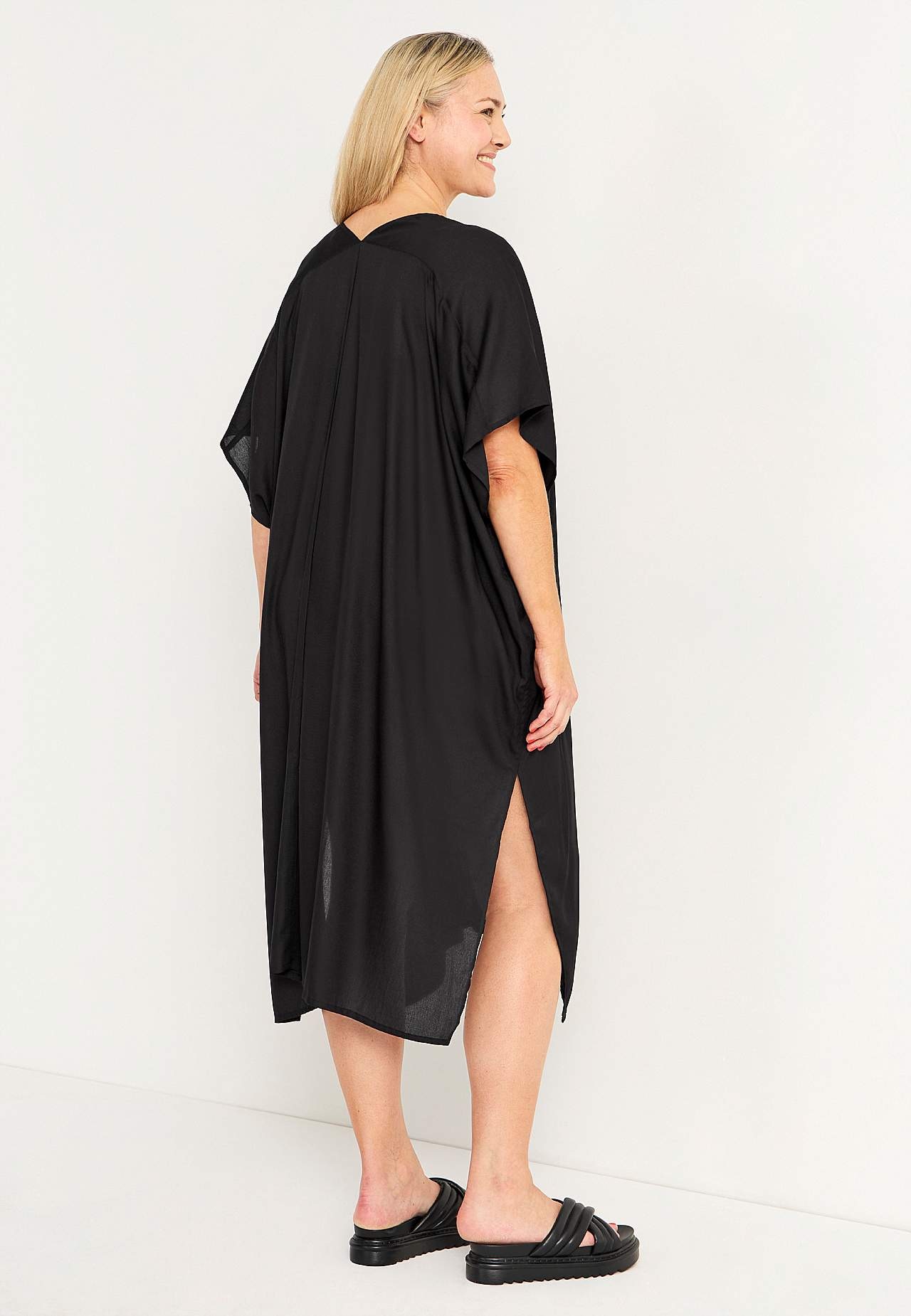 Strand-Kaftan mit Knöpfen