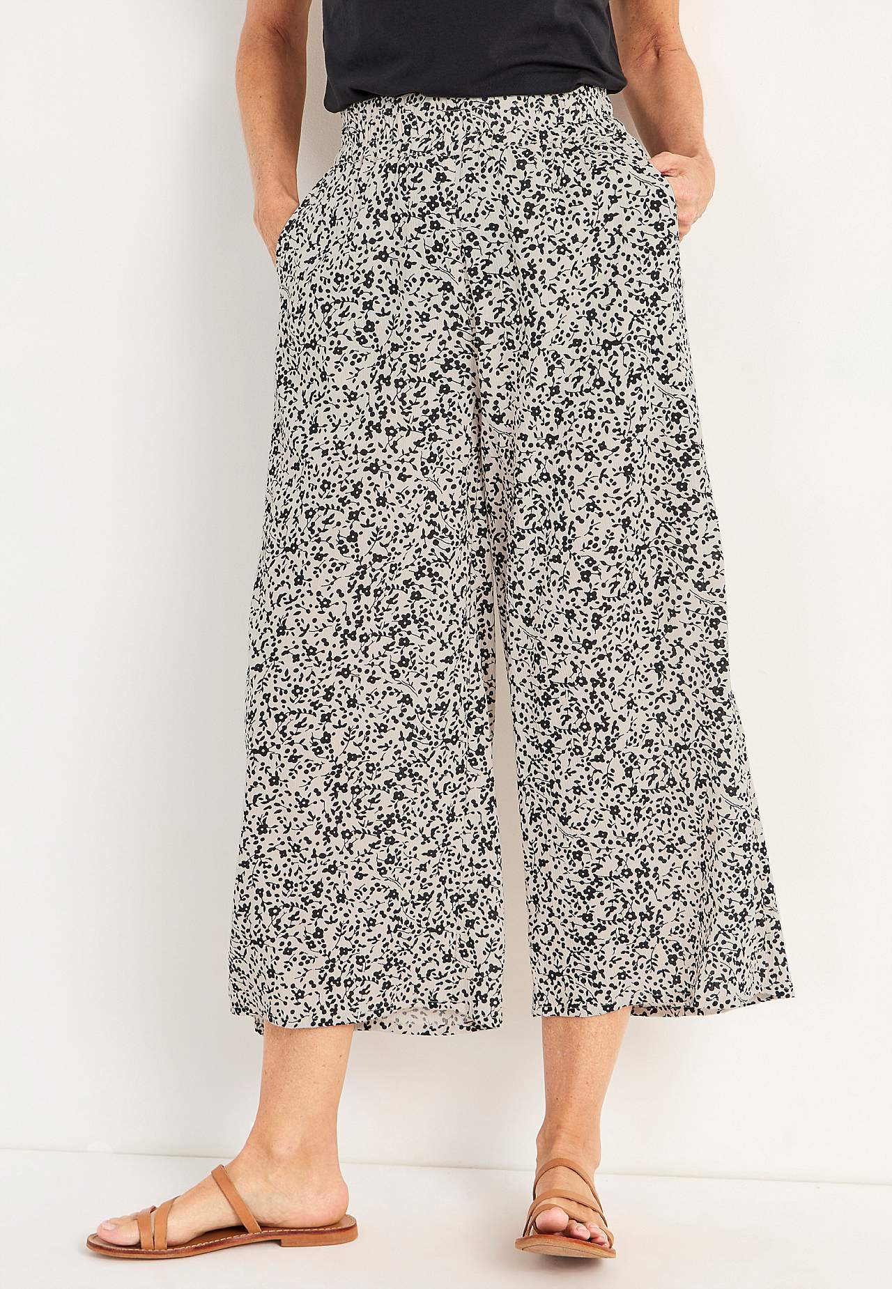 Culotte aus Krepp Mia