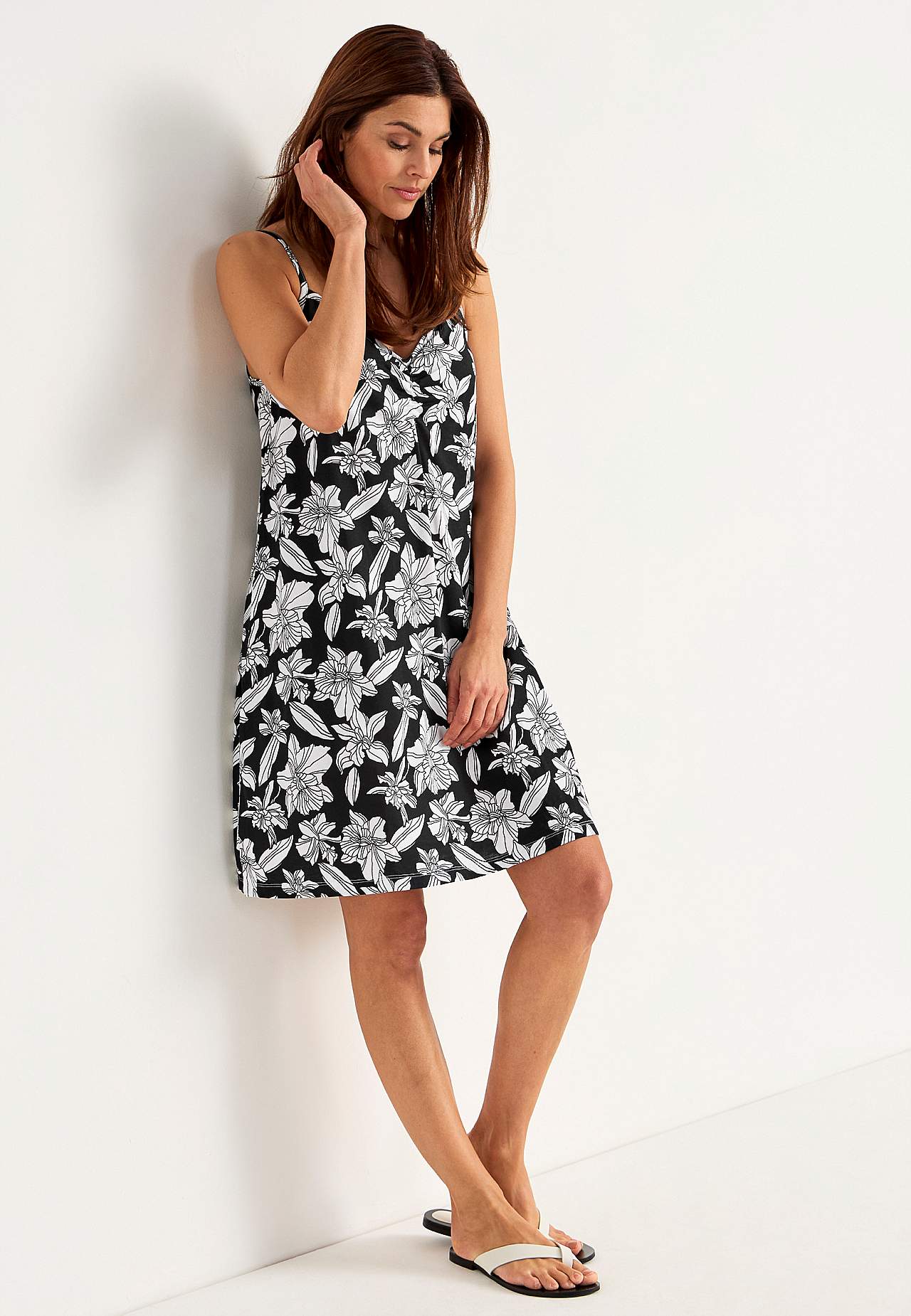 Strandkleid aus Trikot