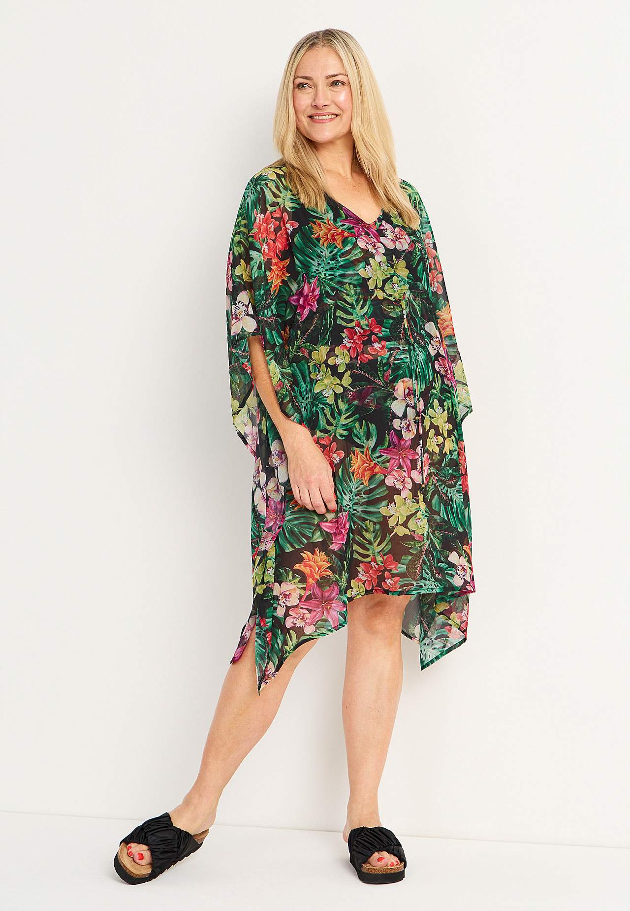 Gemusterter Strand-Kaftan