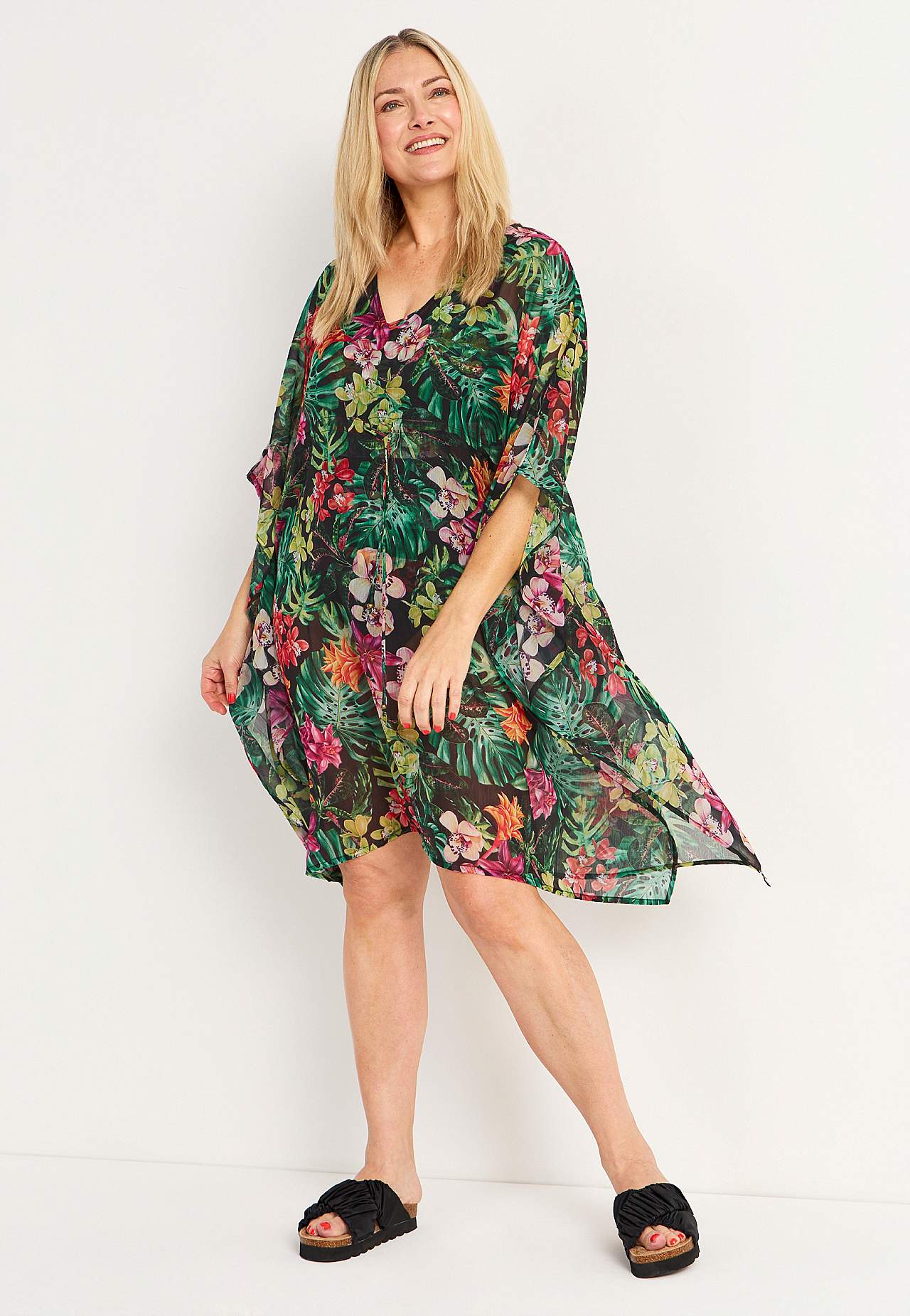 Gemusterter Strand-Kaftan