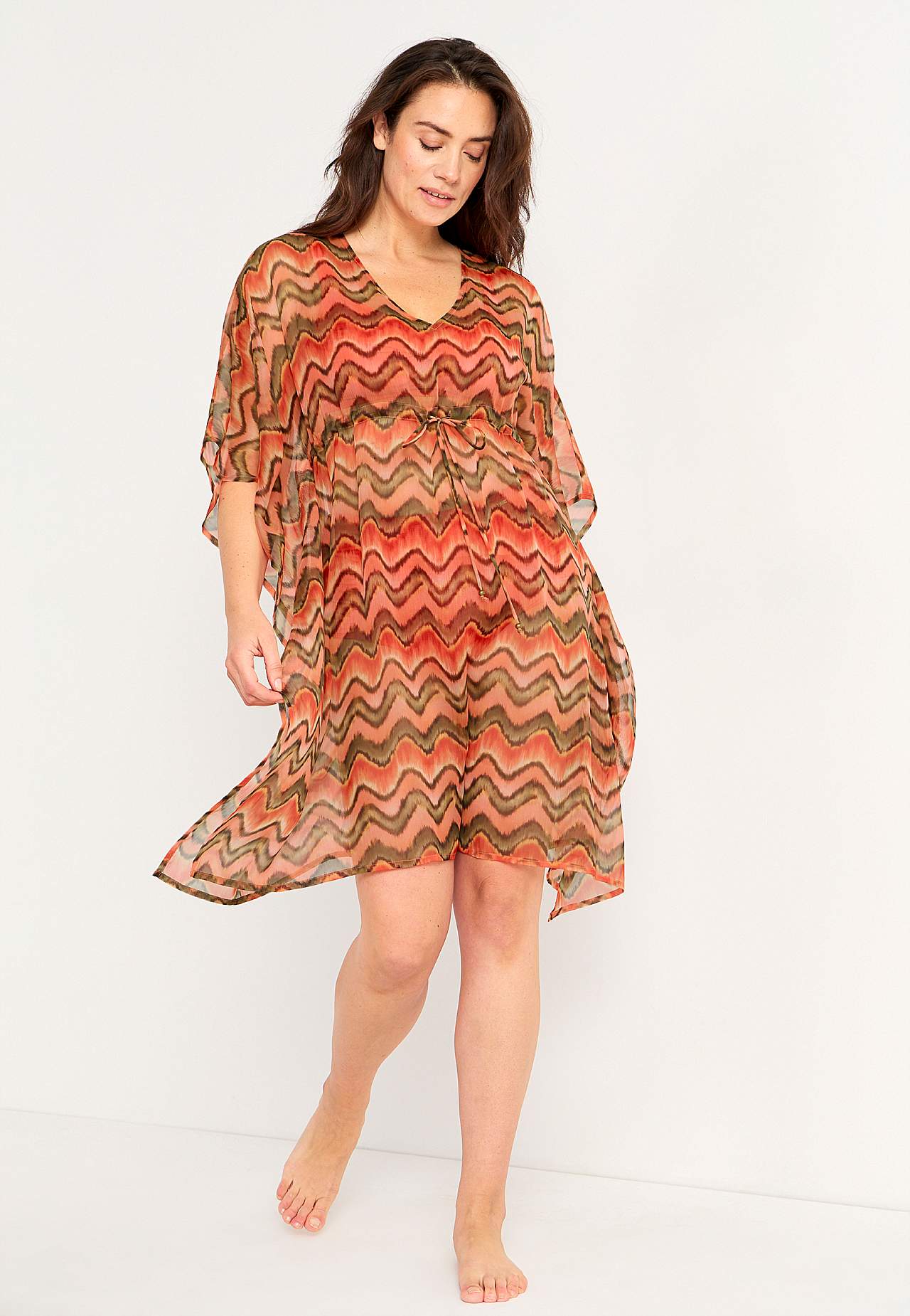 Gemusterter Strand-Kaftan