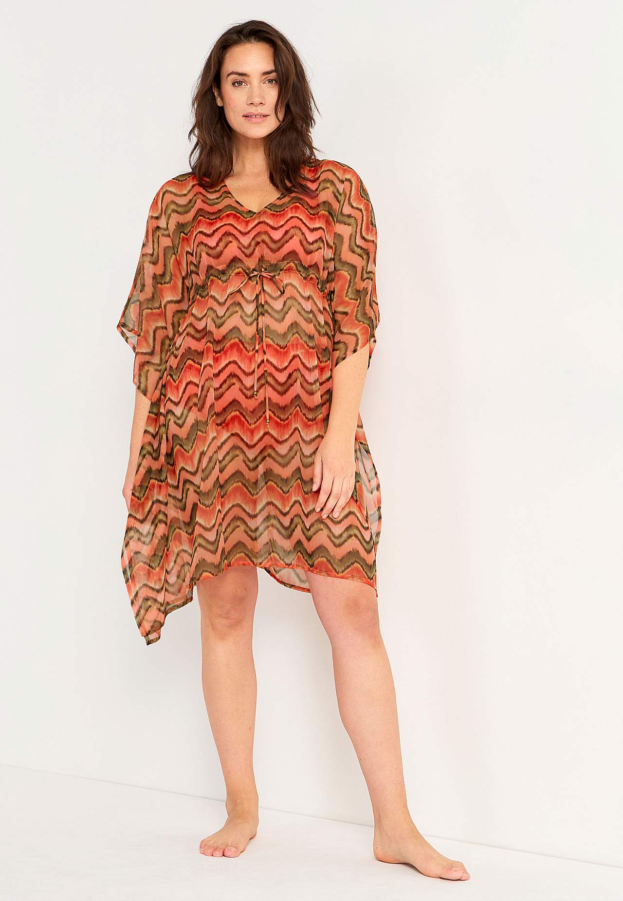 Gemusterter Strand-Kaftan