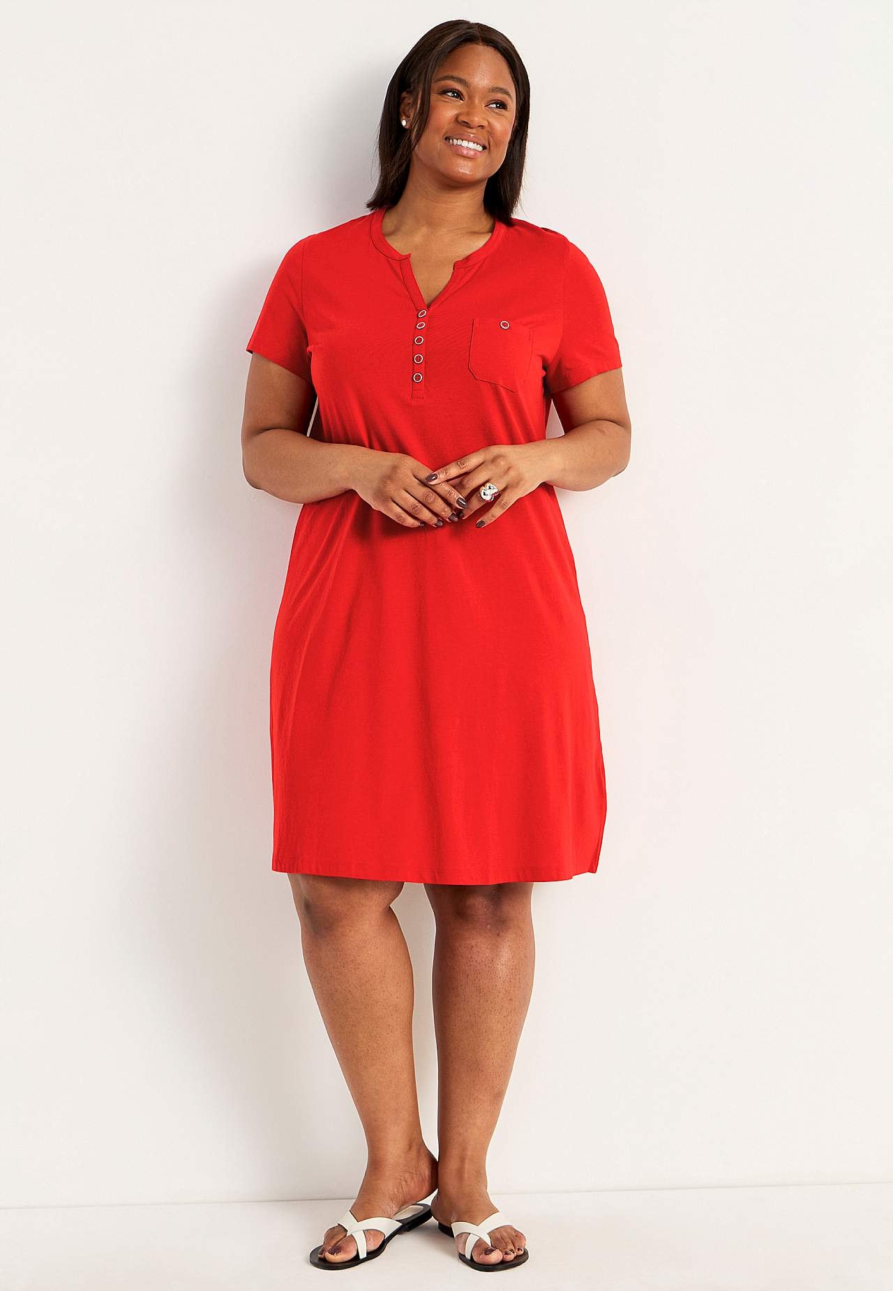Wunderschön weiches Jerseykleid