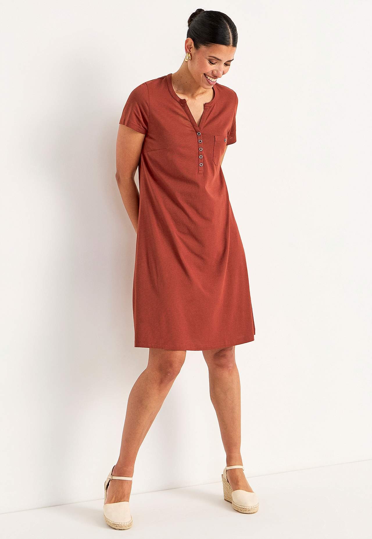 Wunderschön weiches Jerseykleid