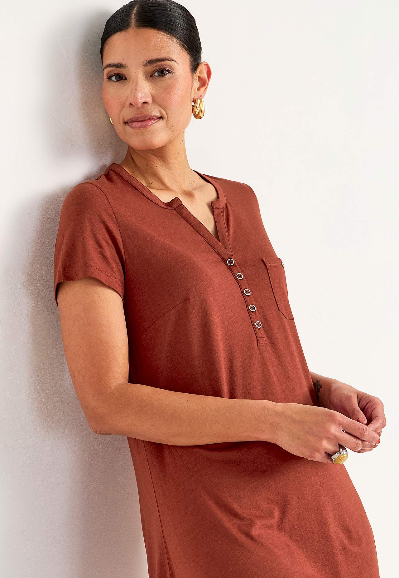 Wunderschön weiches Jerseykleid