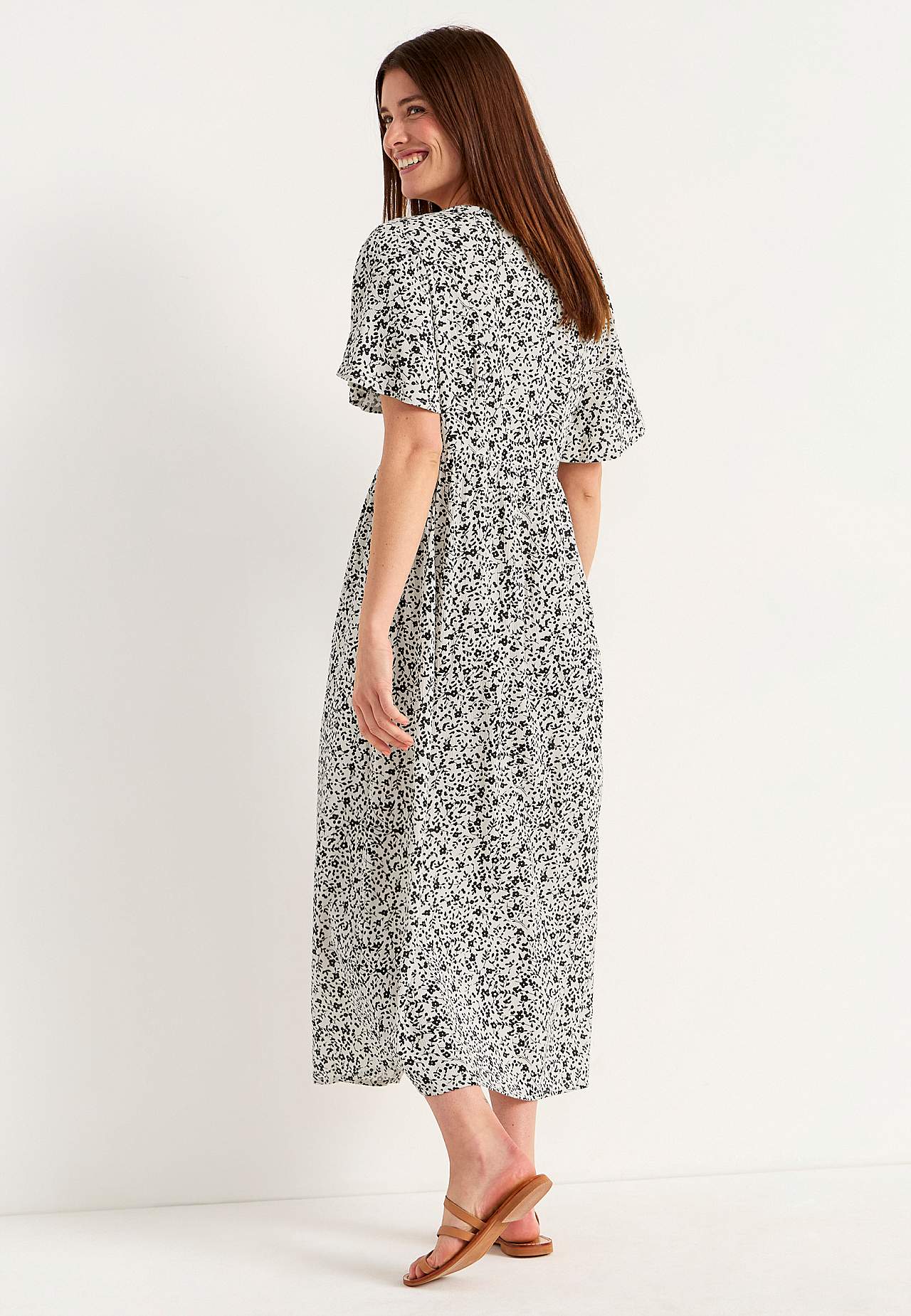 Kleid aus Krepp