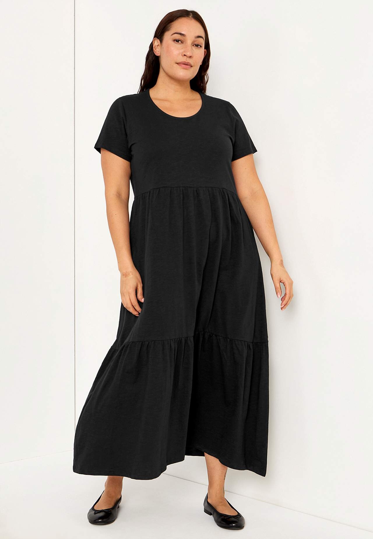 Jerseykleid mit Rüschenrock Viola