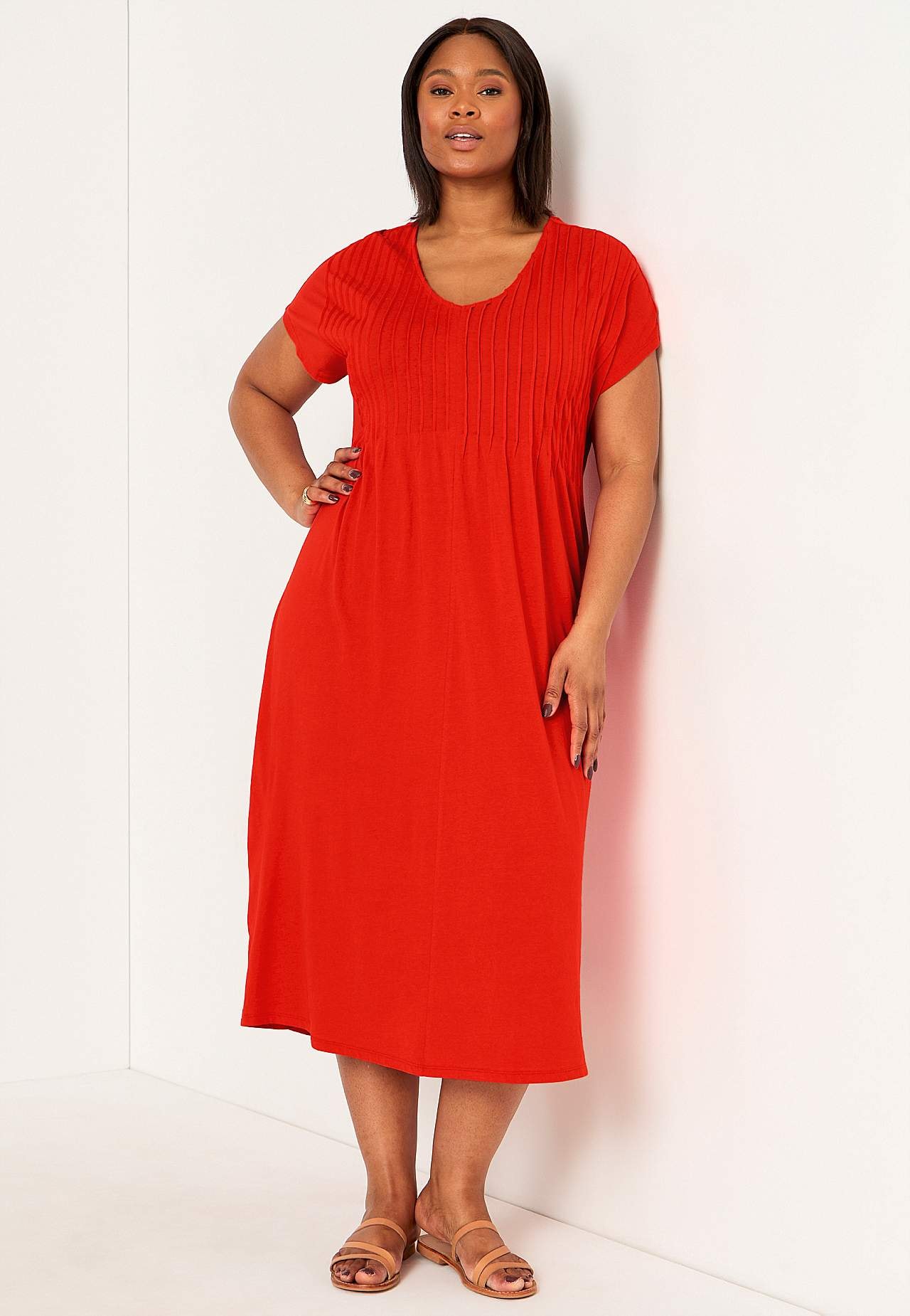 Kaftankleid aus Jersey