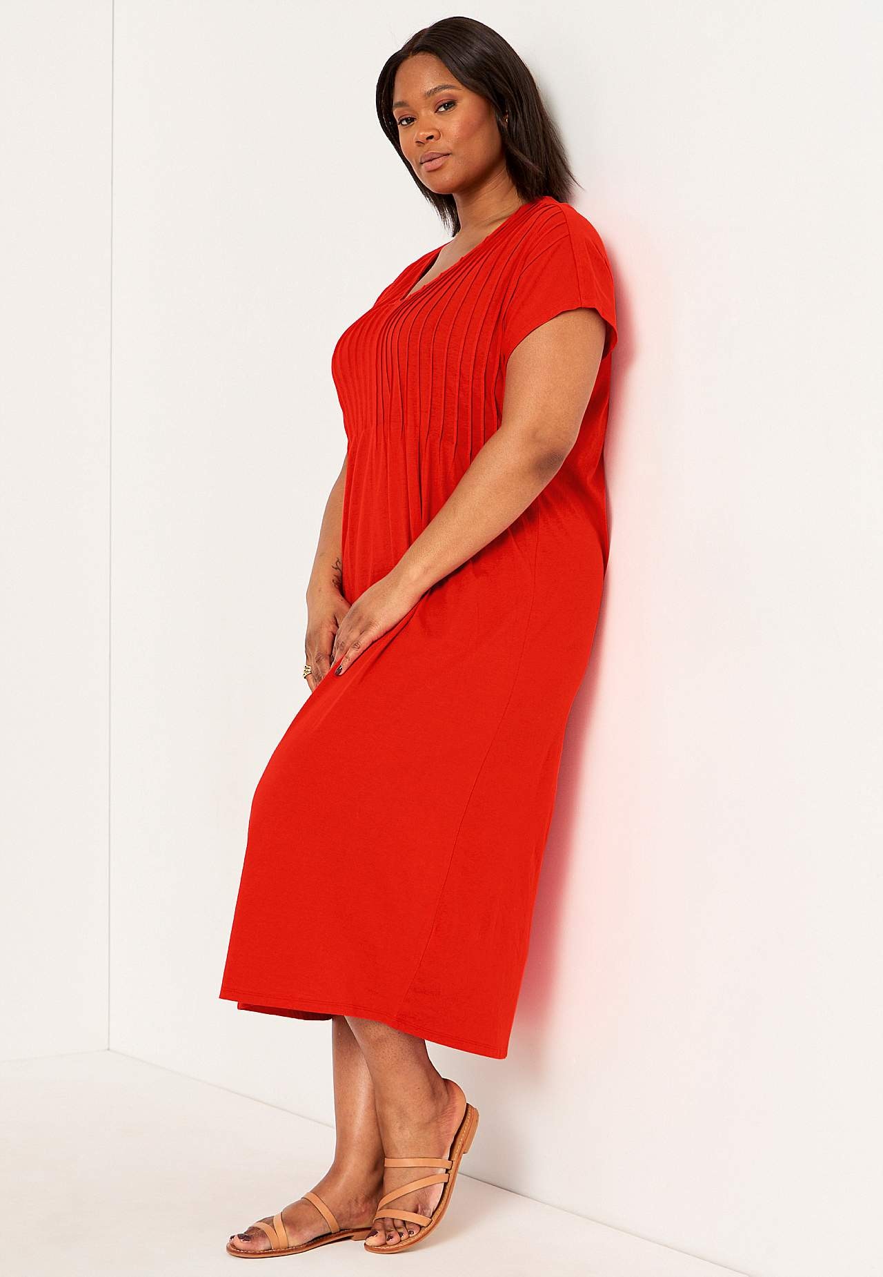 Kaftankleid aus Jersey