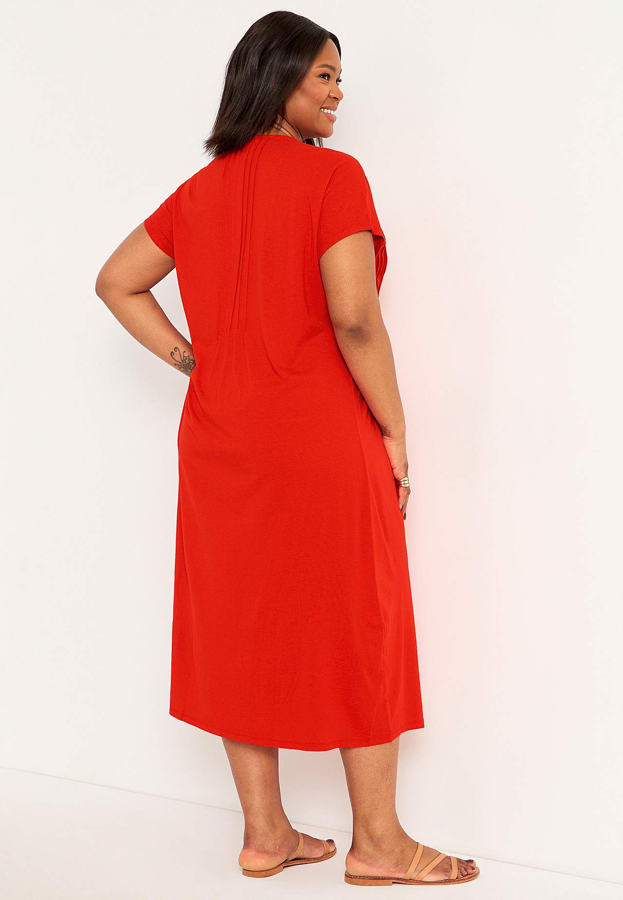 Kaftankleid aus Jersey