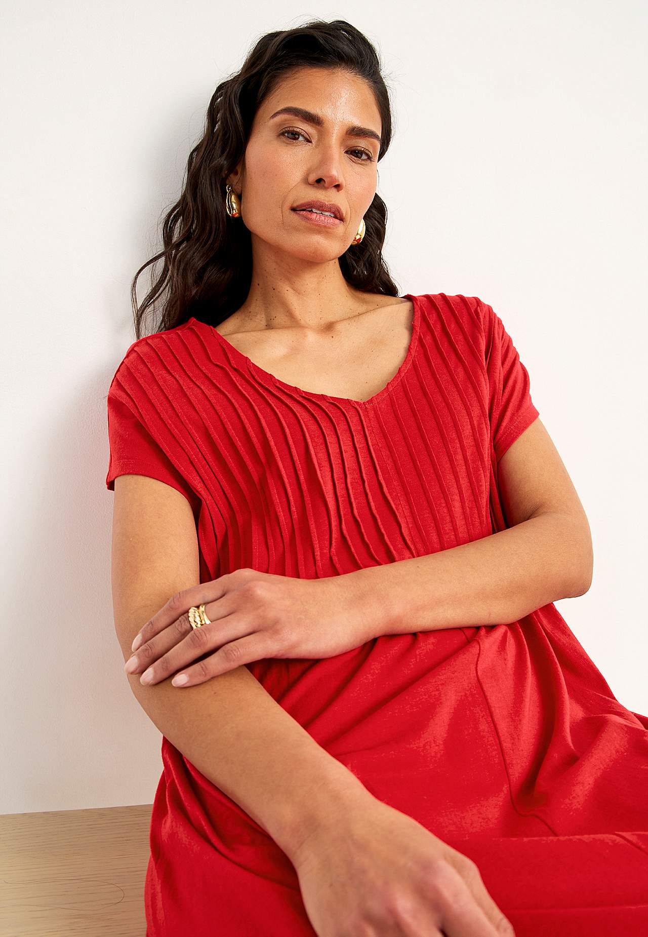 Kaftankleid aus Jersey
