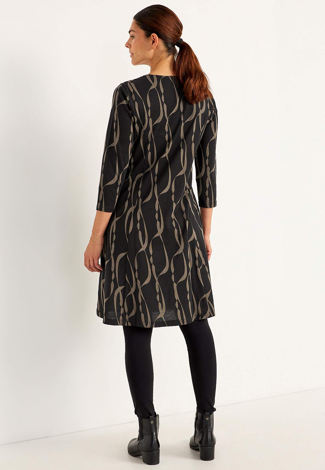 Jerseykleid mit Taschen